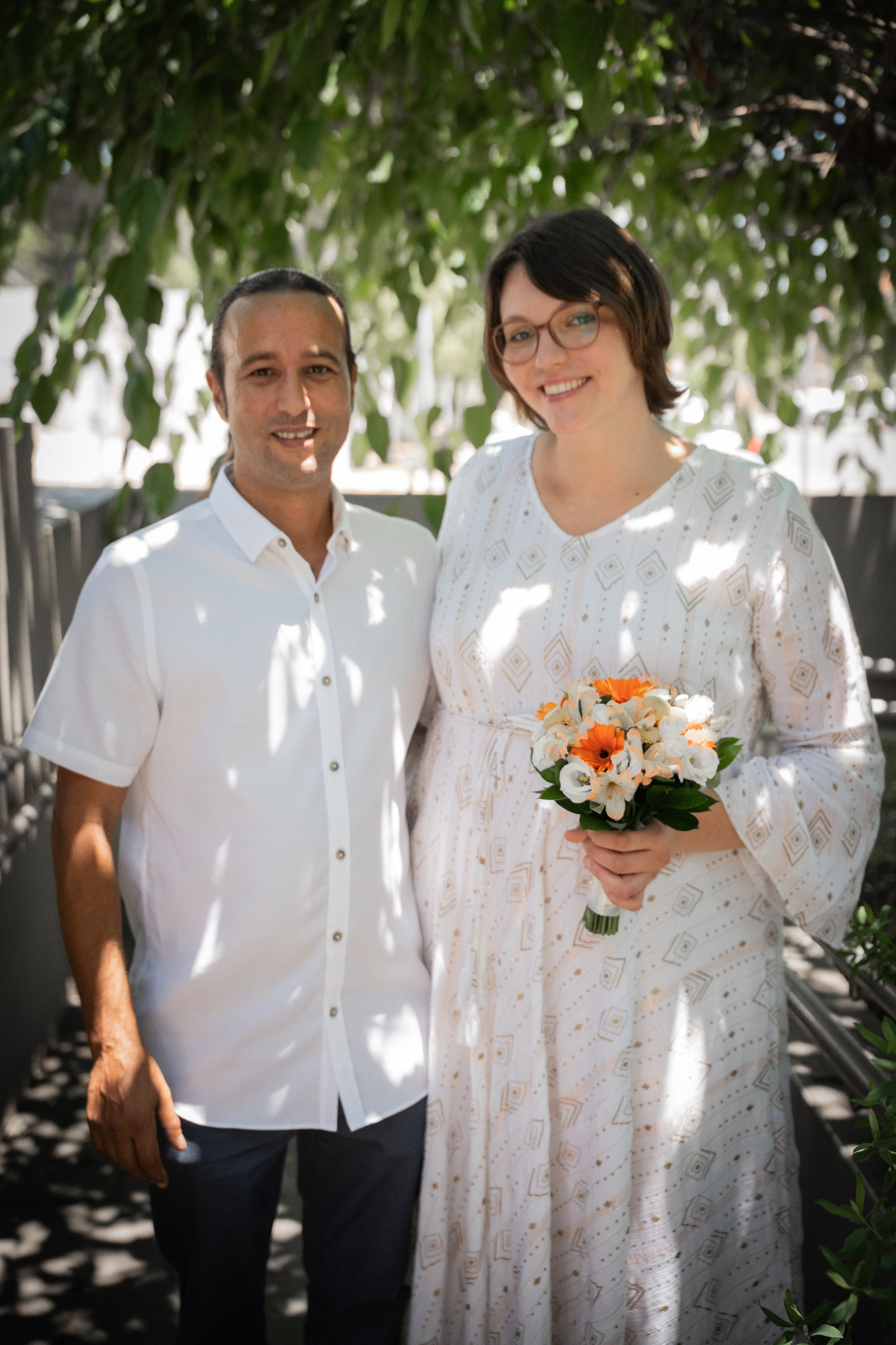 Chuppah of Yael & Raz, Hod Hasharon, July 2026. Divign By Tehilah — Meaningful Graphic Design & Photography