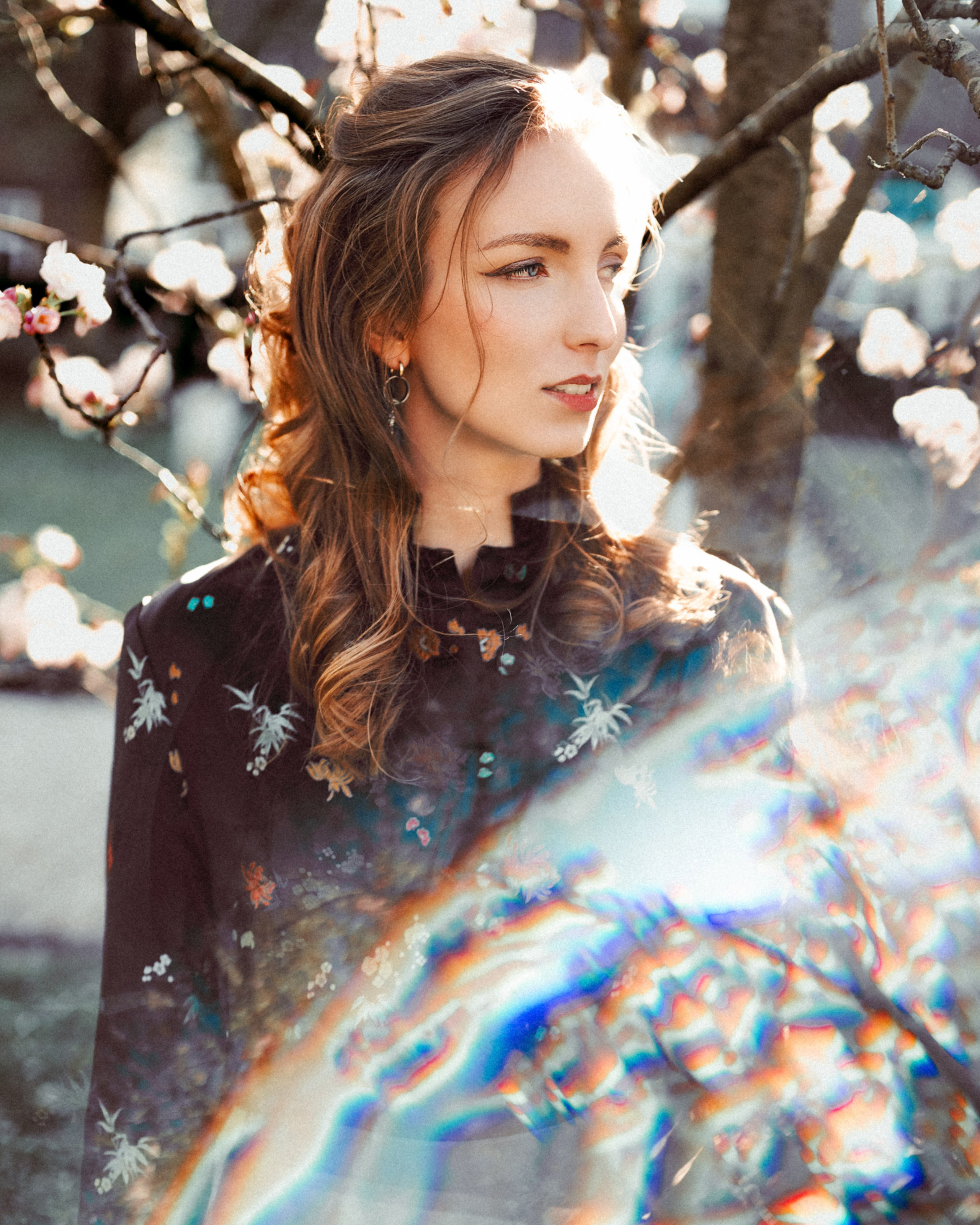 Spring Photoshoot in Yellow Flowers. Moth & Moss Photography