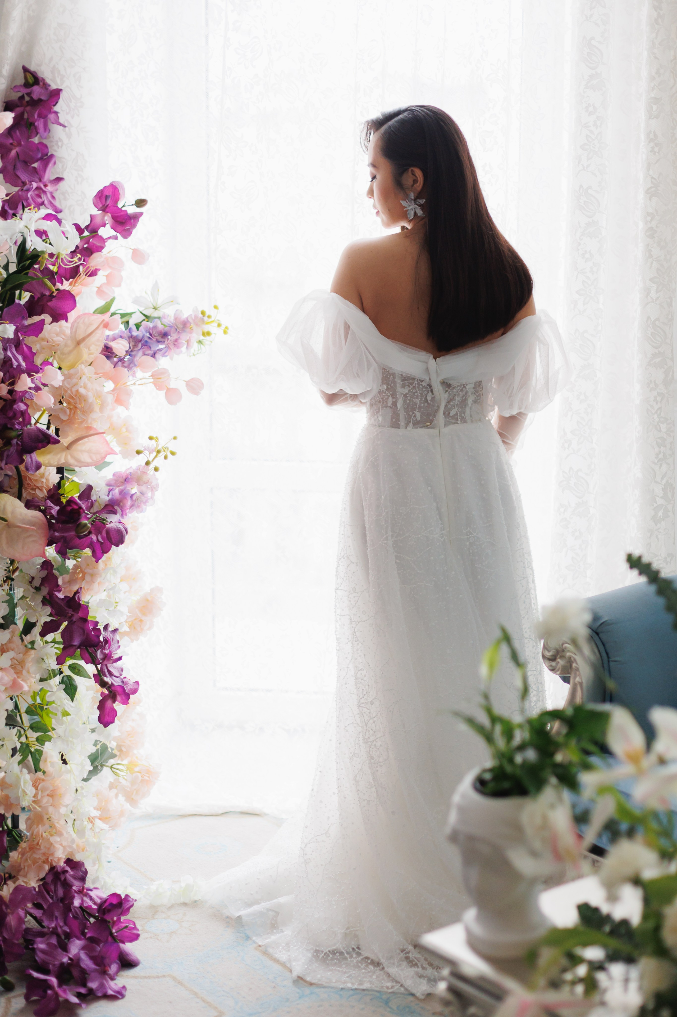 Purple Wedding. Wedding and Family Photograph