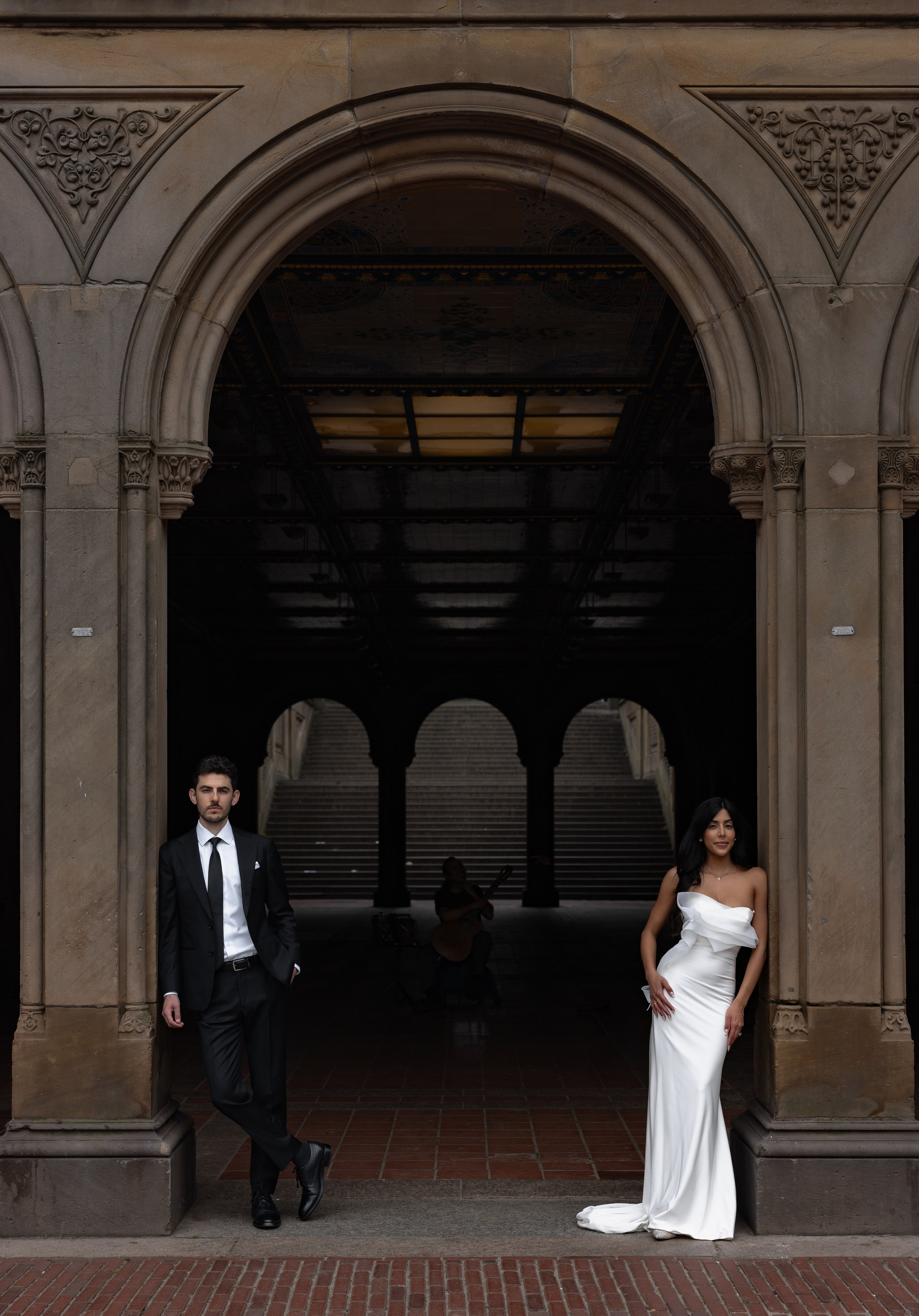 Engagement in Central Park. Photographer Anastasia Nagibina