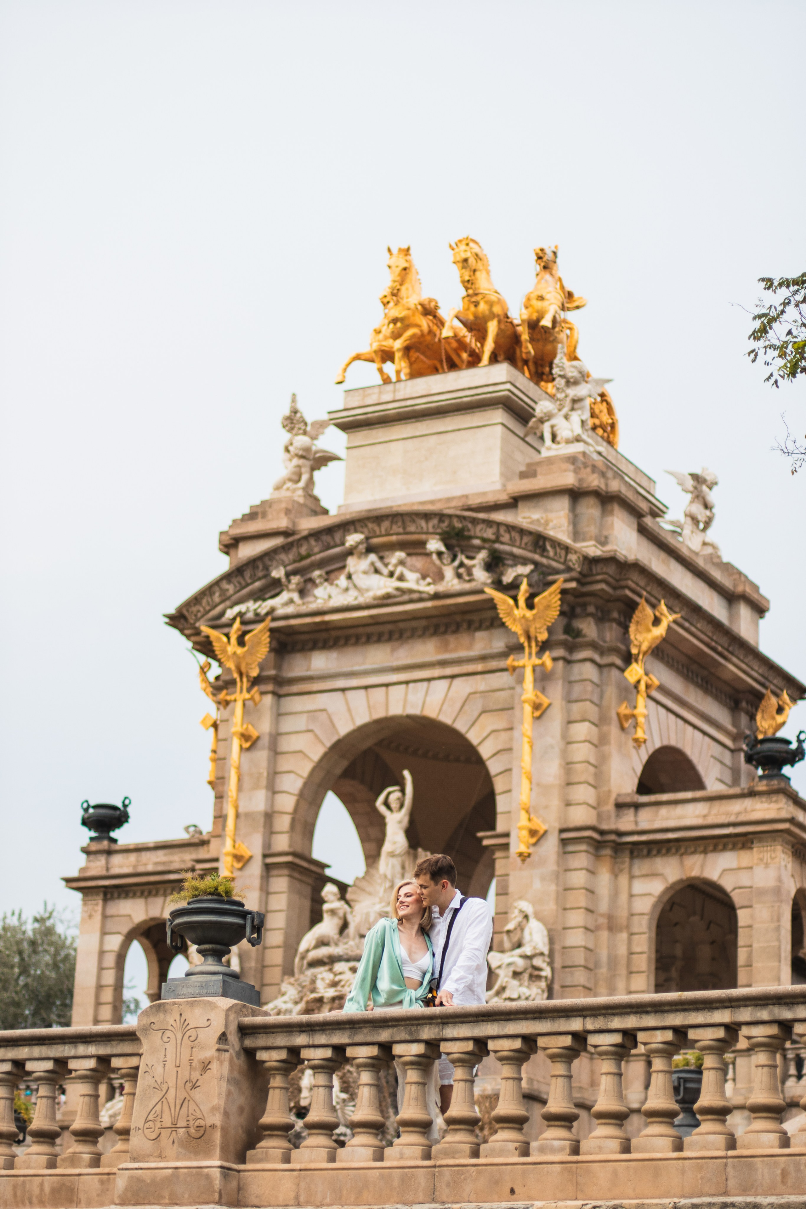 Юлия, парк Ciutadella и Arc del Triumf. Главная