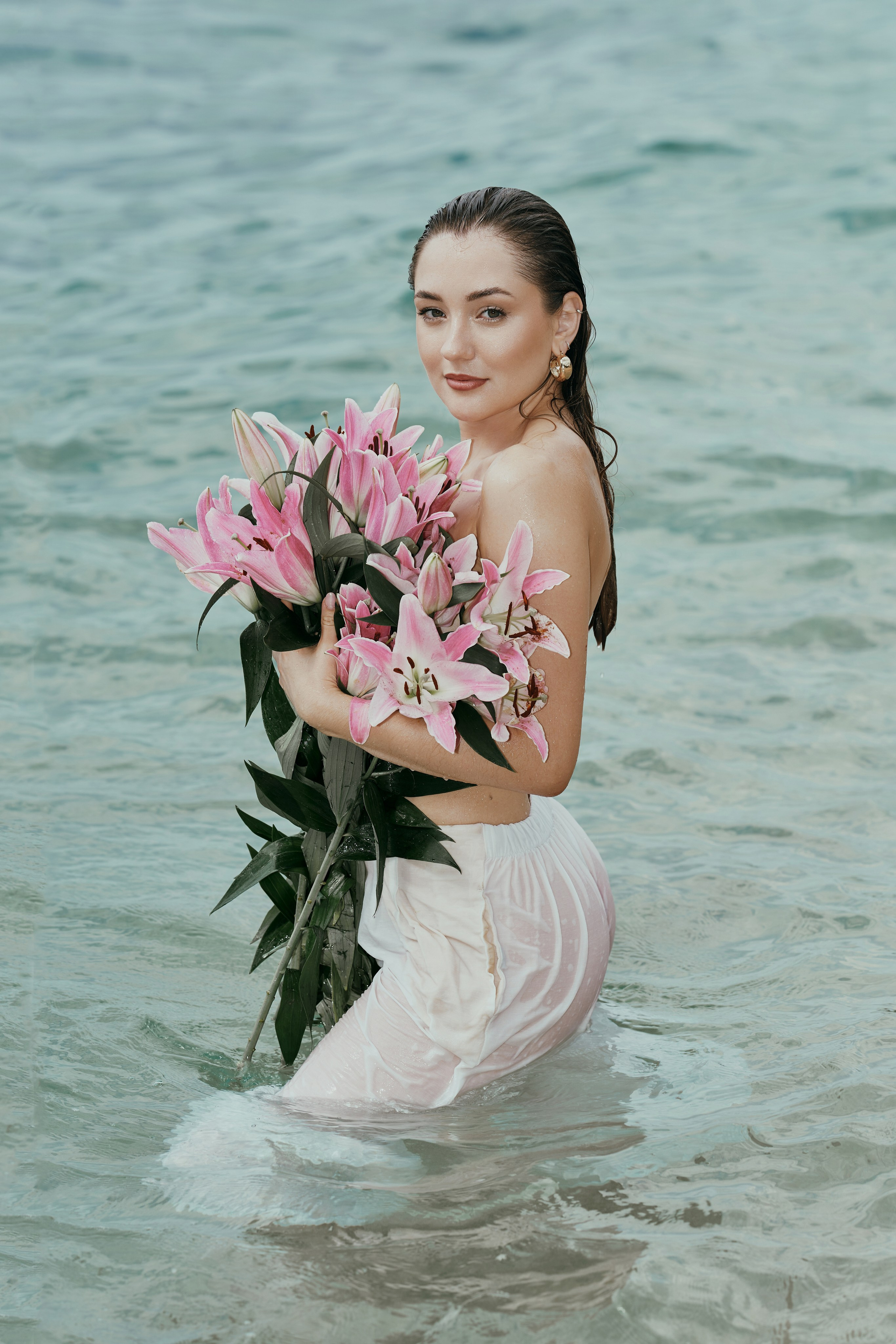 Пляж. Кристина. Фотограф в Барселоне Жанна Захарченко