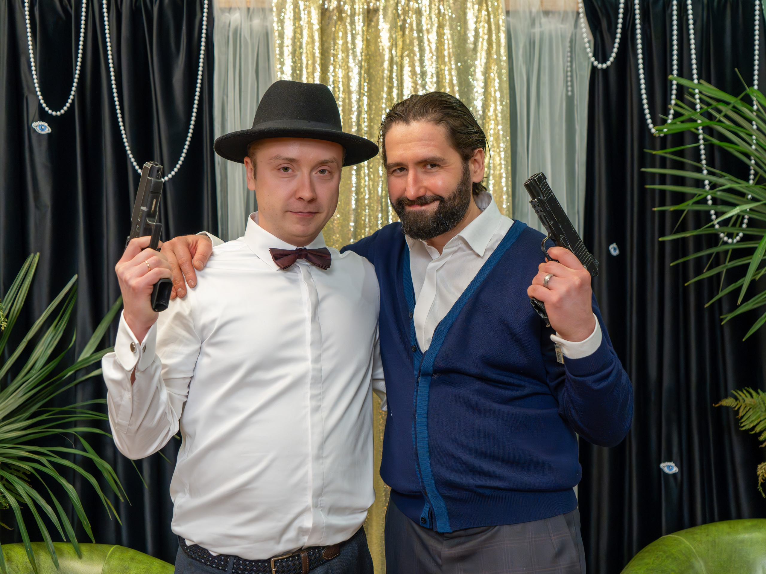 Новый год в стиле Great Gatsby. Репортажный фотограф в Красной Поляне и Сочи Павлюченко Екатерина