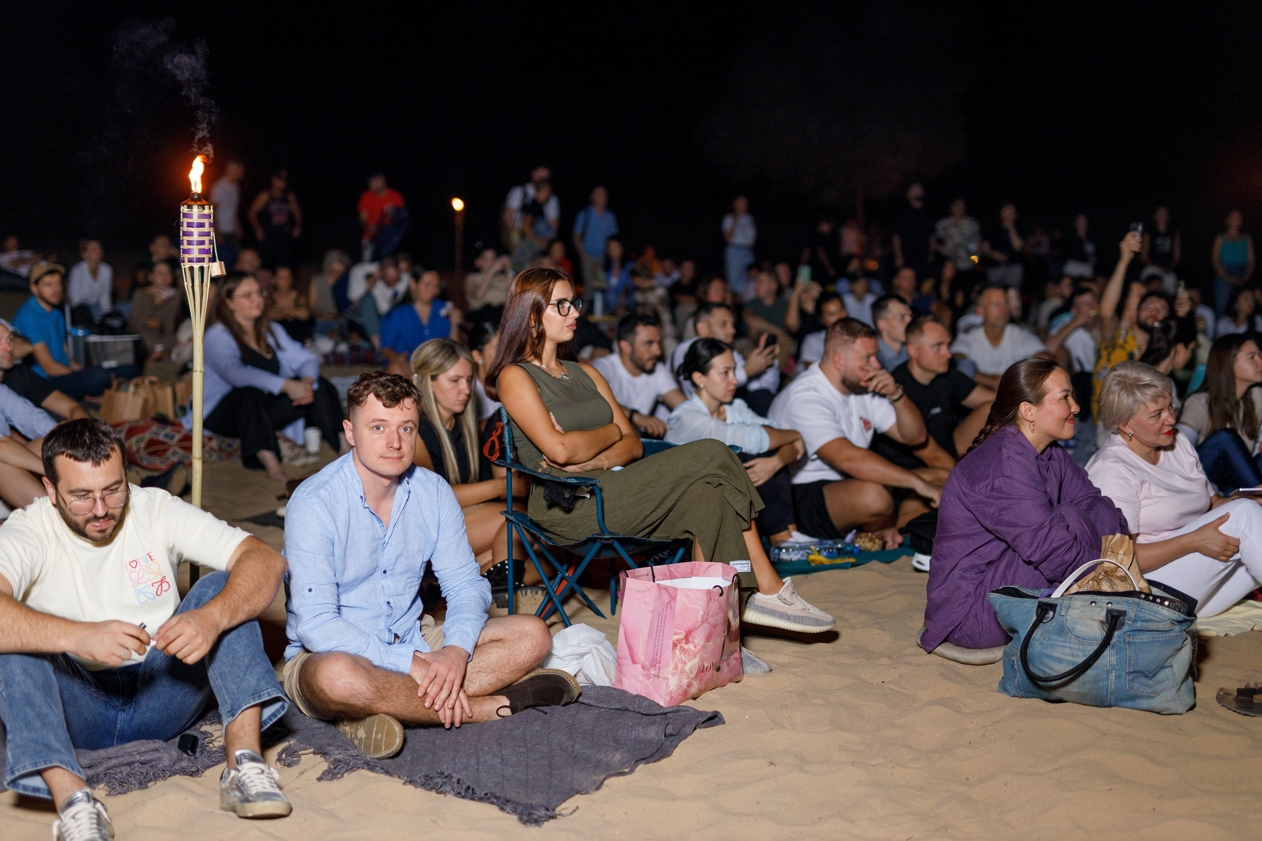 Oleg Torbosov — Meeting with subscribers in the desert. Photographer Anna Curly | Weddings and Events in Dubai
