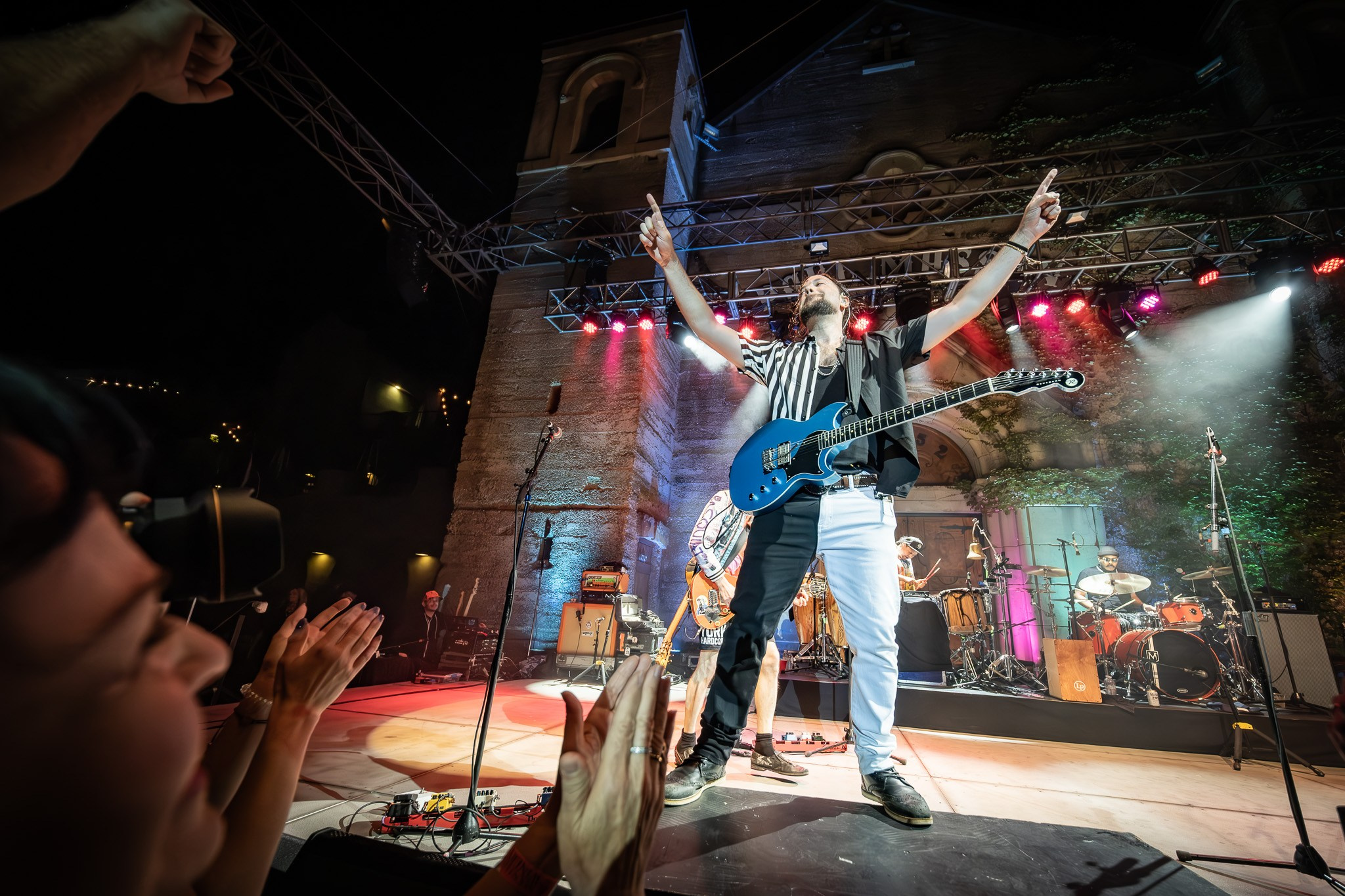GOGOL BORDELLO / SARATOGA / CA. Reportage concert portrait photography in the San Francisco Bay Area