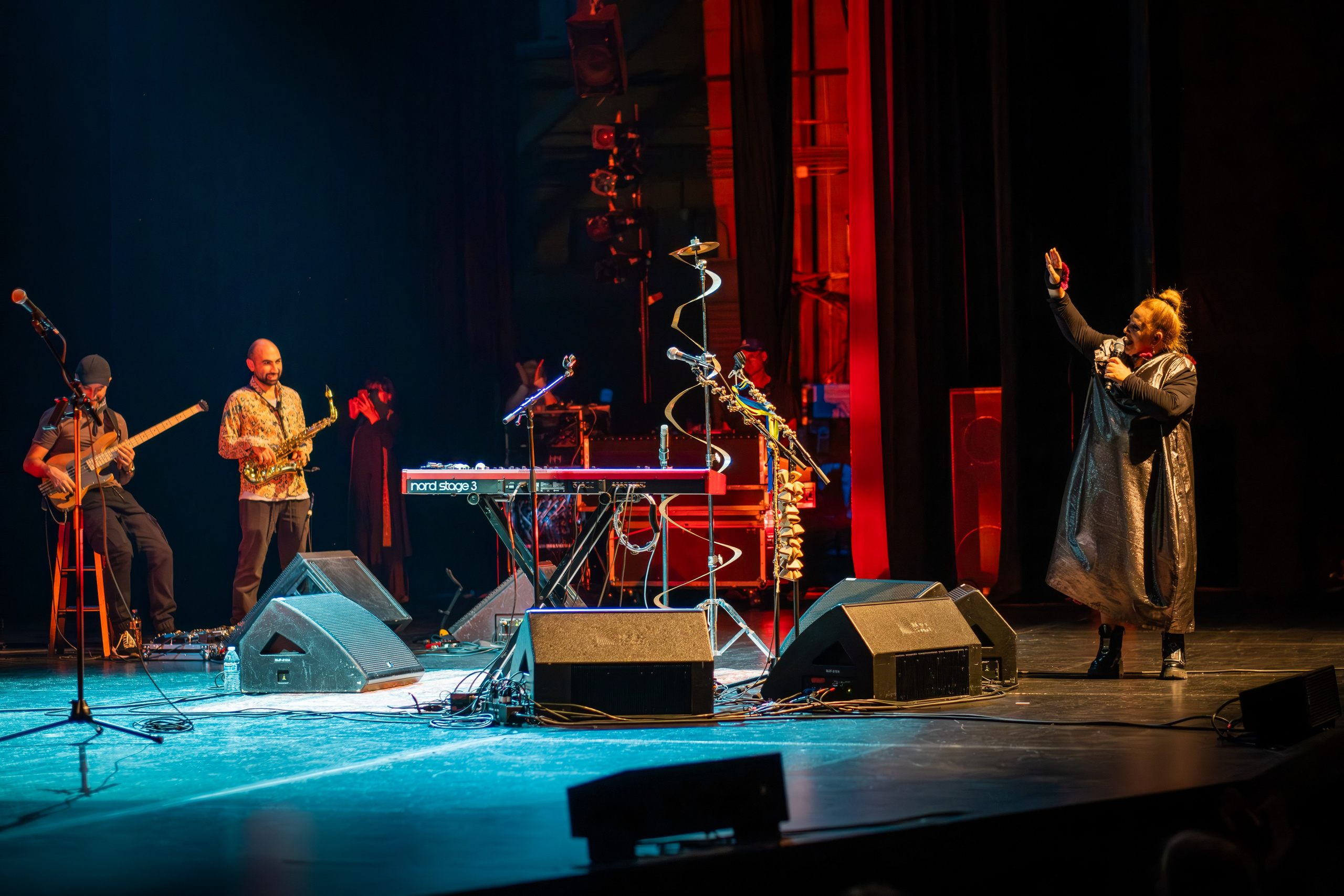 NINO KATAMADZE / 2023. Reportage concert portrait photography in the San Francisco Bay Area