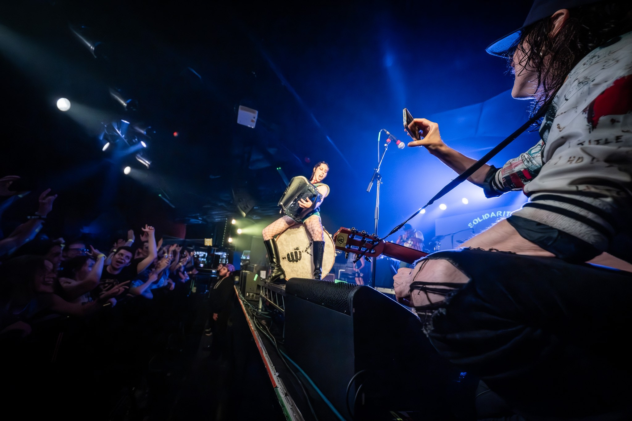 GOGOL BORDELLO / SACRAMENTO. Reportage concert portrait photography in the San Francisco Bay Area