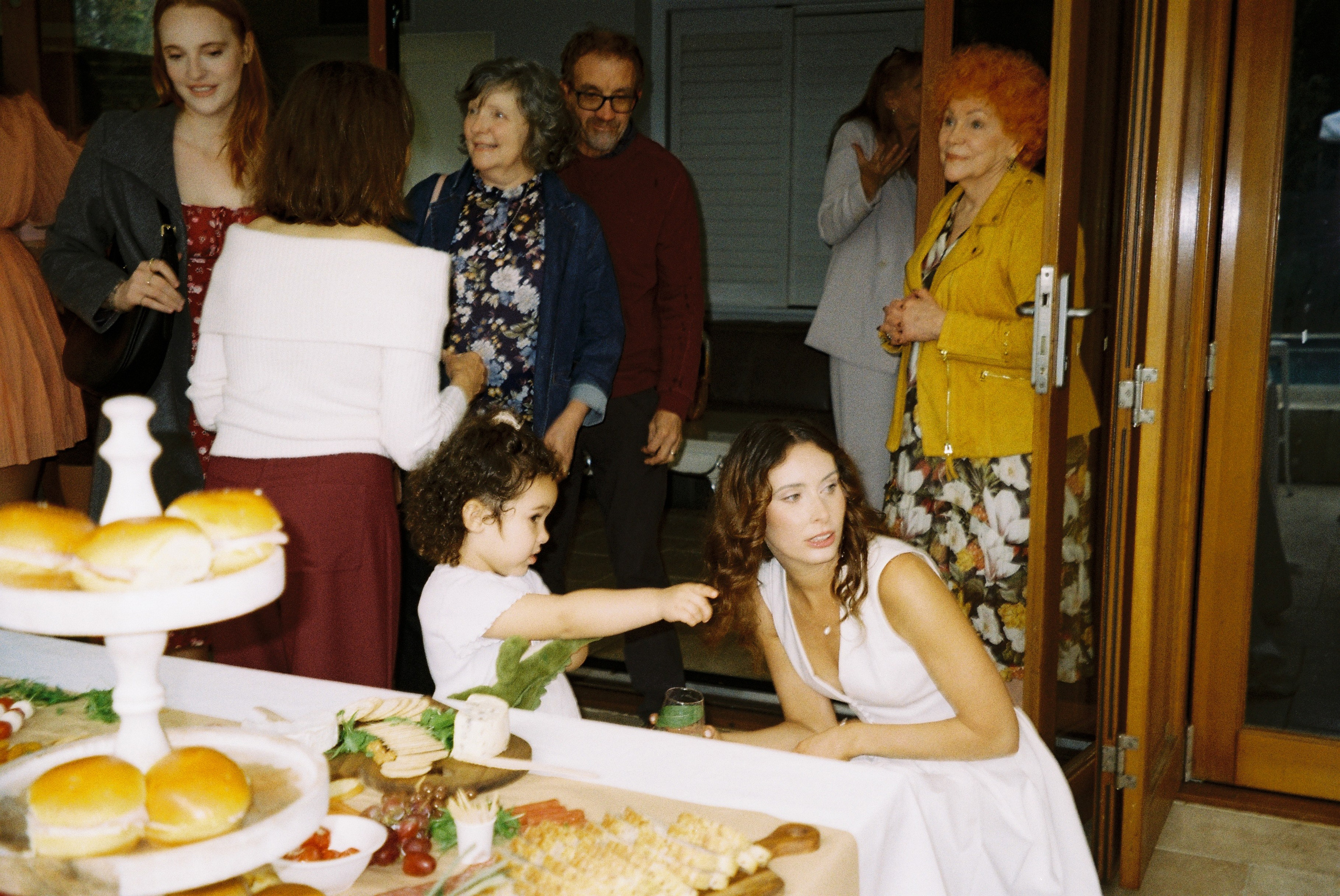 Engagement Party. Film portrait photographer