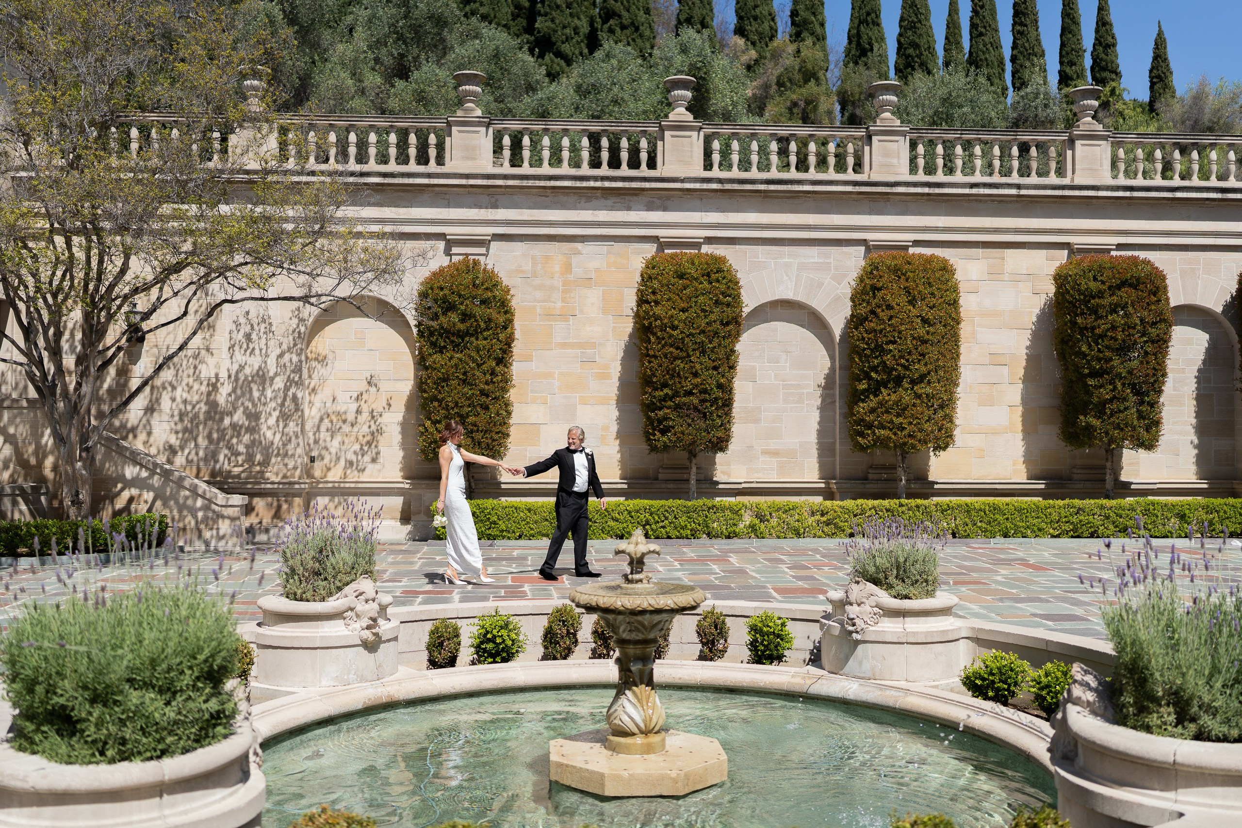 Engagement Session at Greystone Mansion, LA