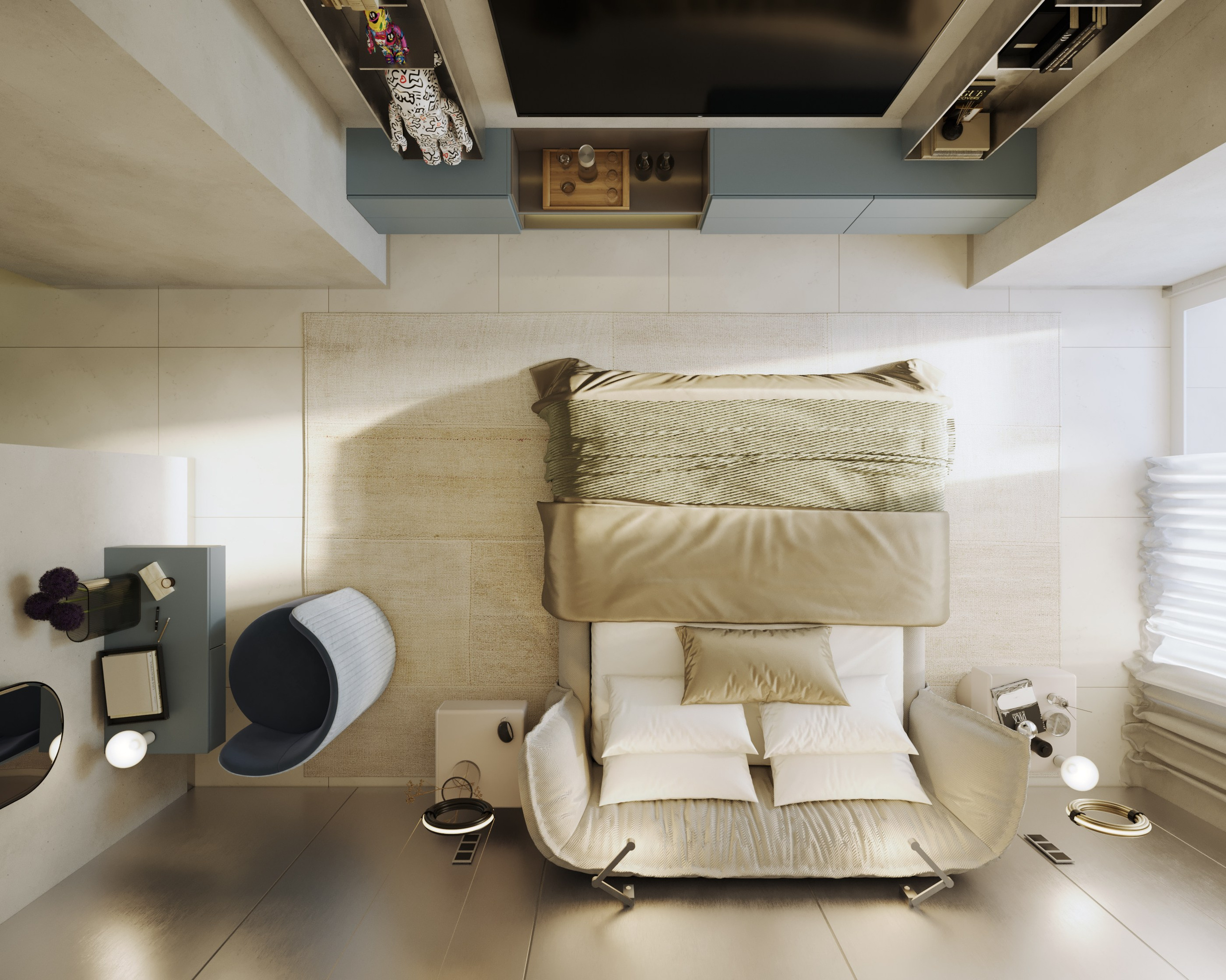 MASTER LOŽNICE. Filipenka architects