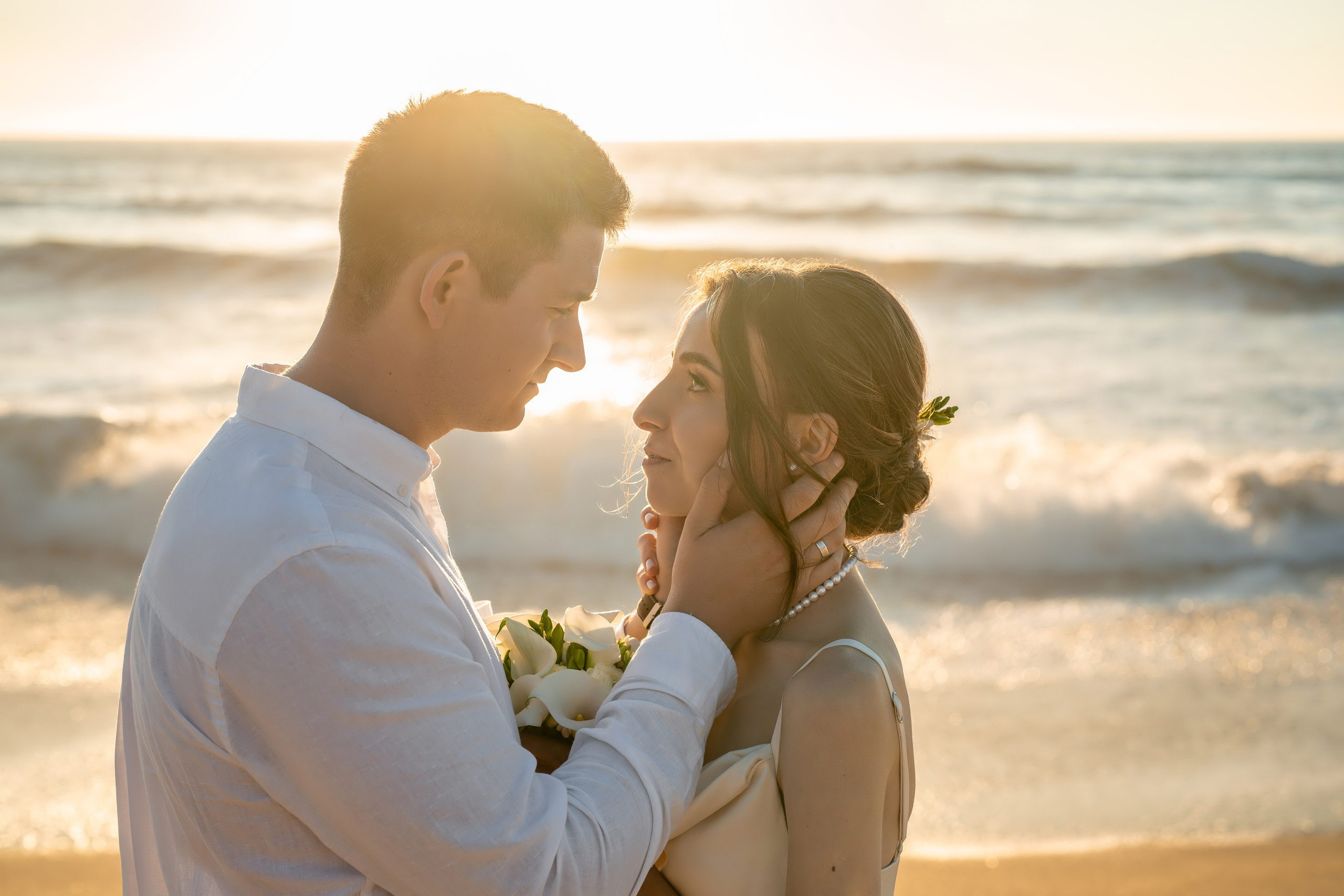 Ceremony by the Ocean🕊️. Wedding & Elopement Photographers in California