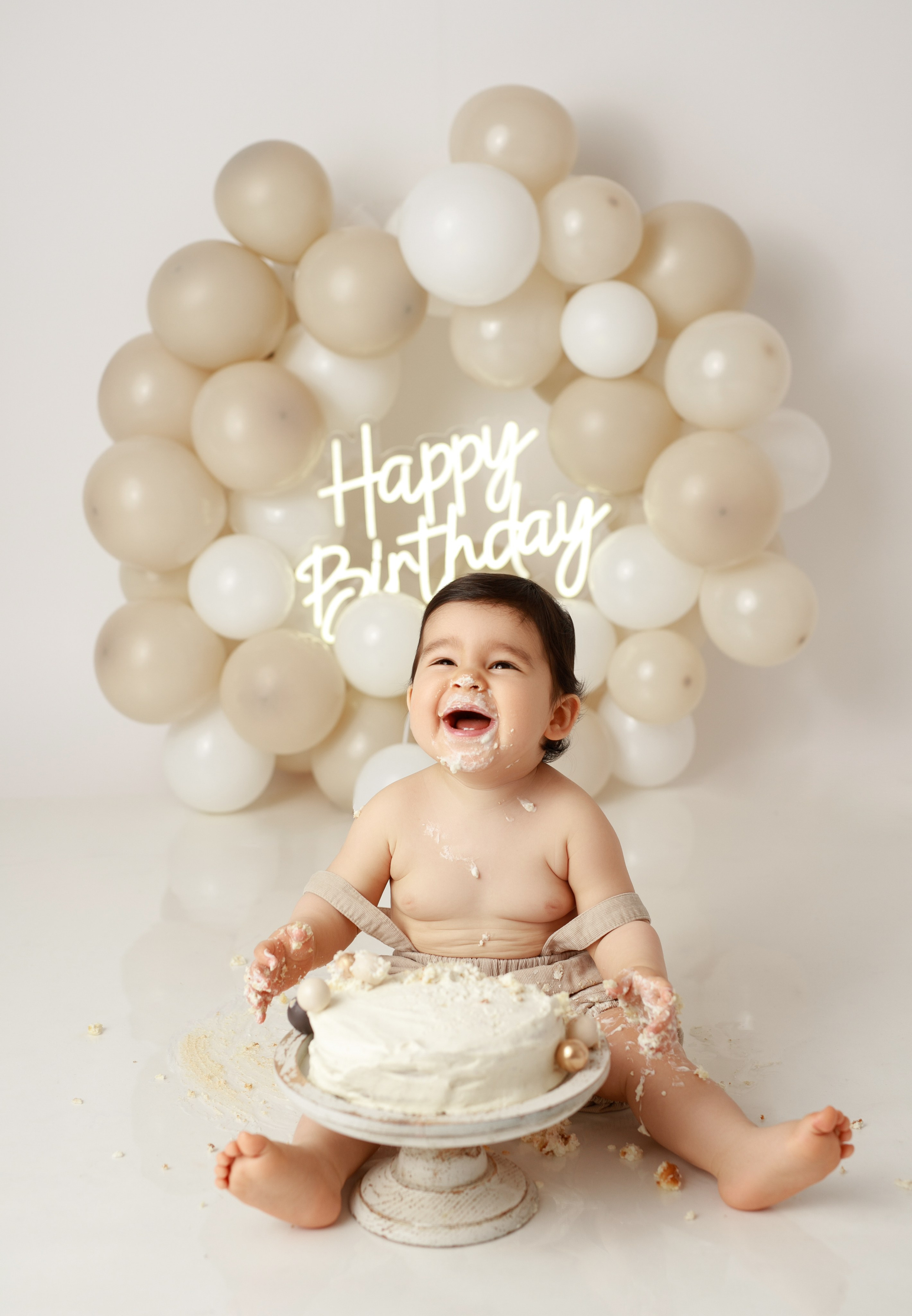 Cake-Smash. Neugeborenen & Babyfotografie Marina Buch in Wickede Ruhr NRW