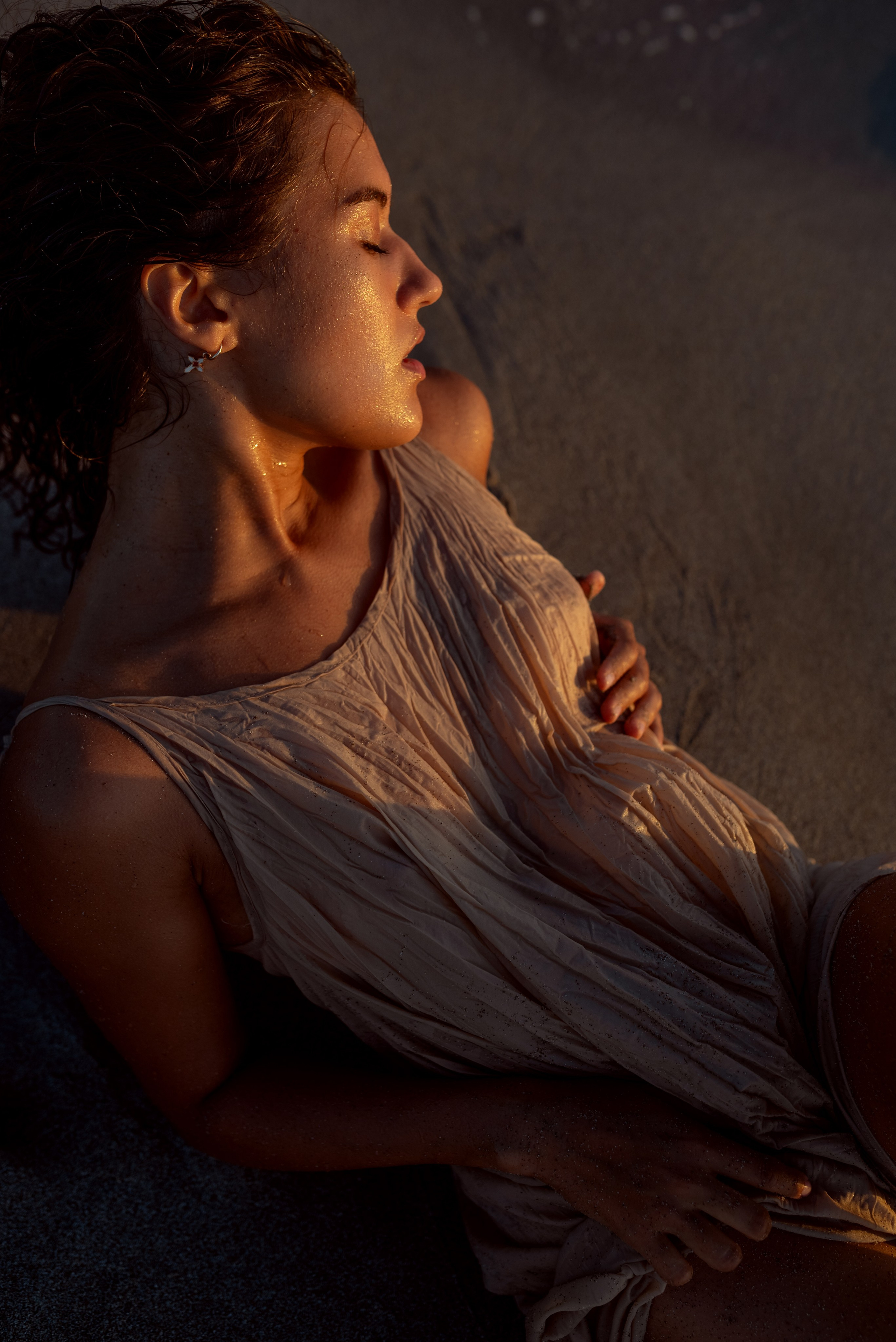 Съемка на море на закате. Фотограф Анталия, Кемер, Белек, Сиде Дарья Кая