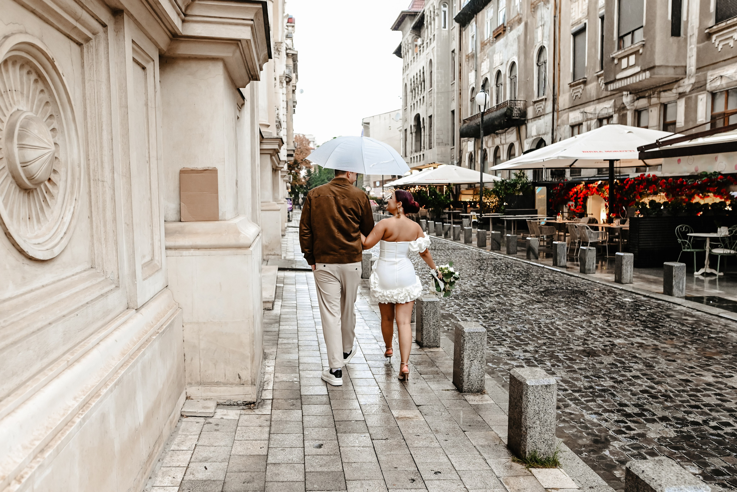 Sedinta Save the Date Medeea si Sebastian, Ateneul Roman. Ana Maria Dragan Fotograf Evenimente