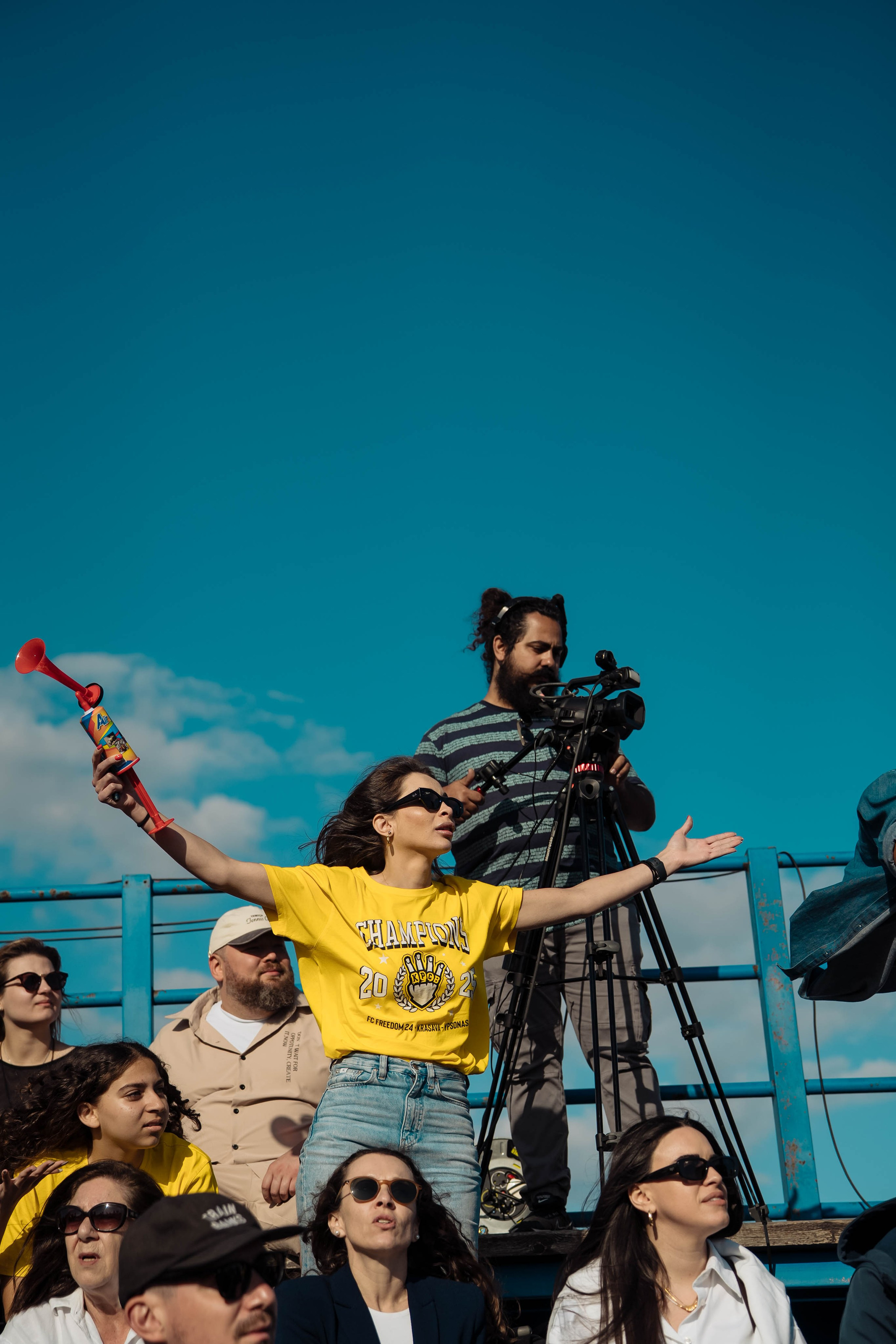 Football. Photographer in Cyprus