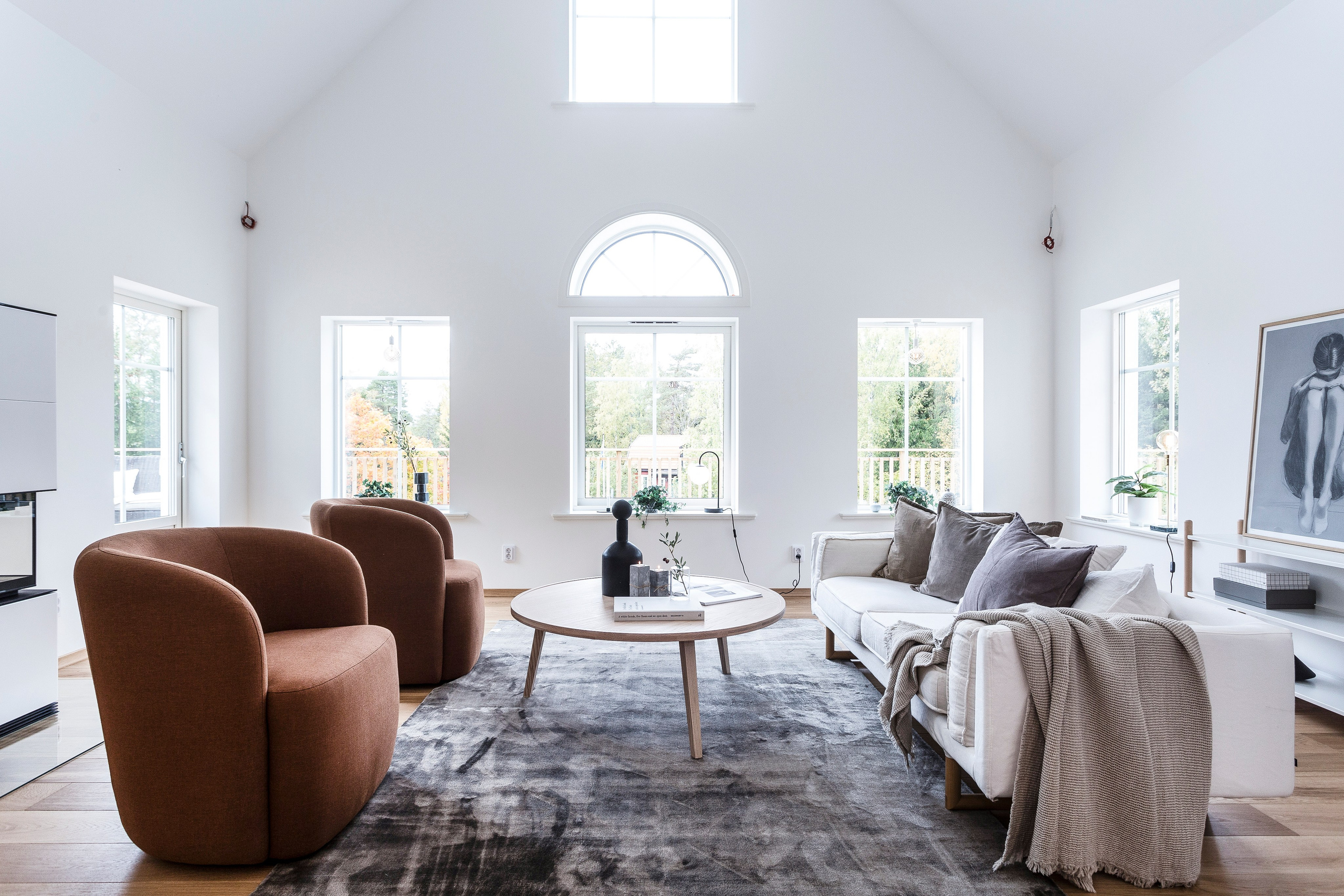 Villa i Stockholm med altan. InHome Design Stockholm – Interiördesign och homestyling i Stockholm