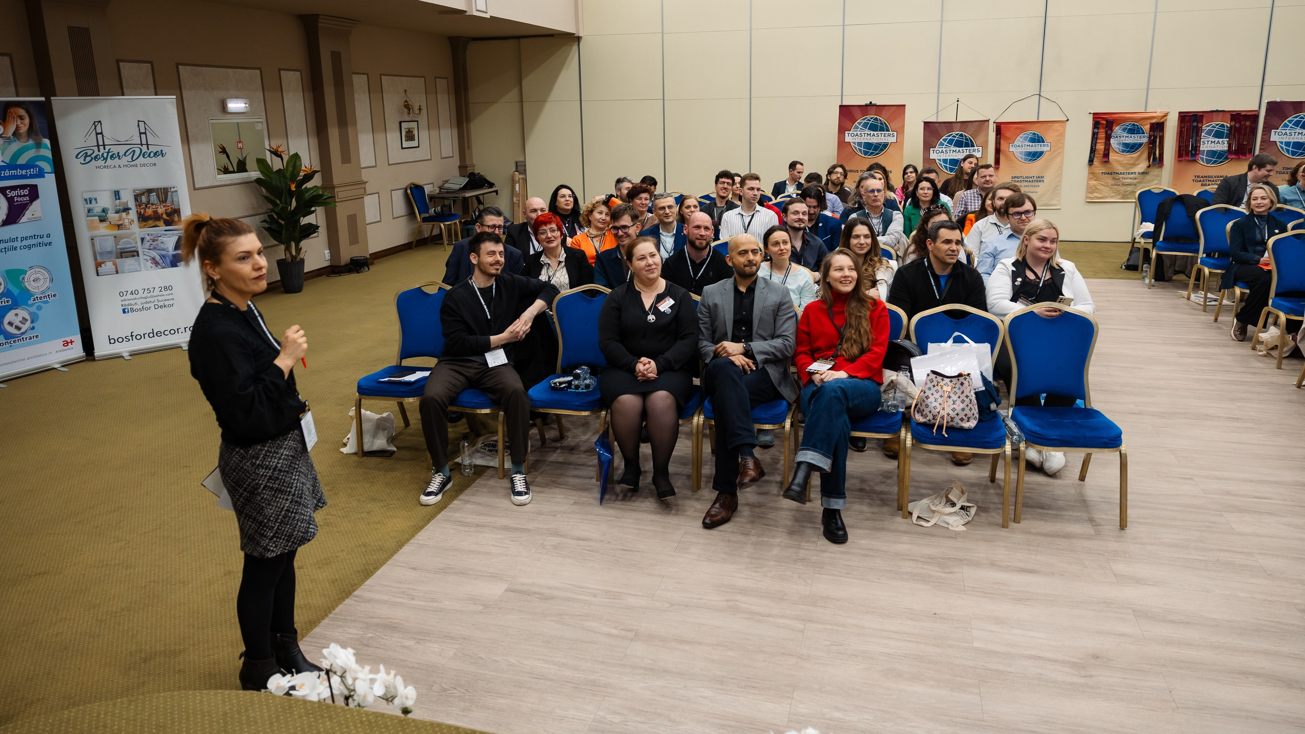 Toastmasters Conference. Marius Ciocan