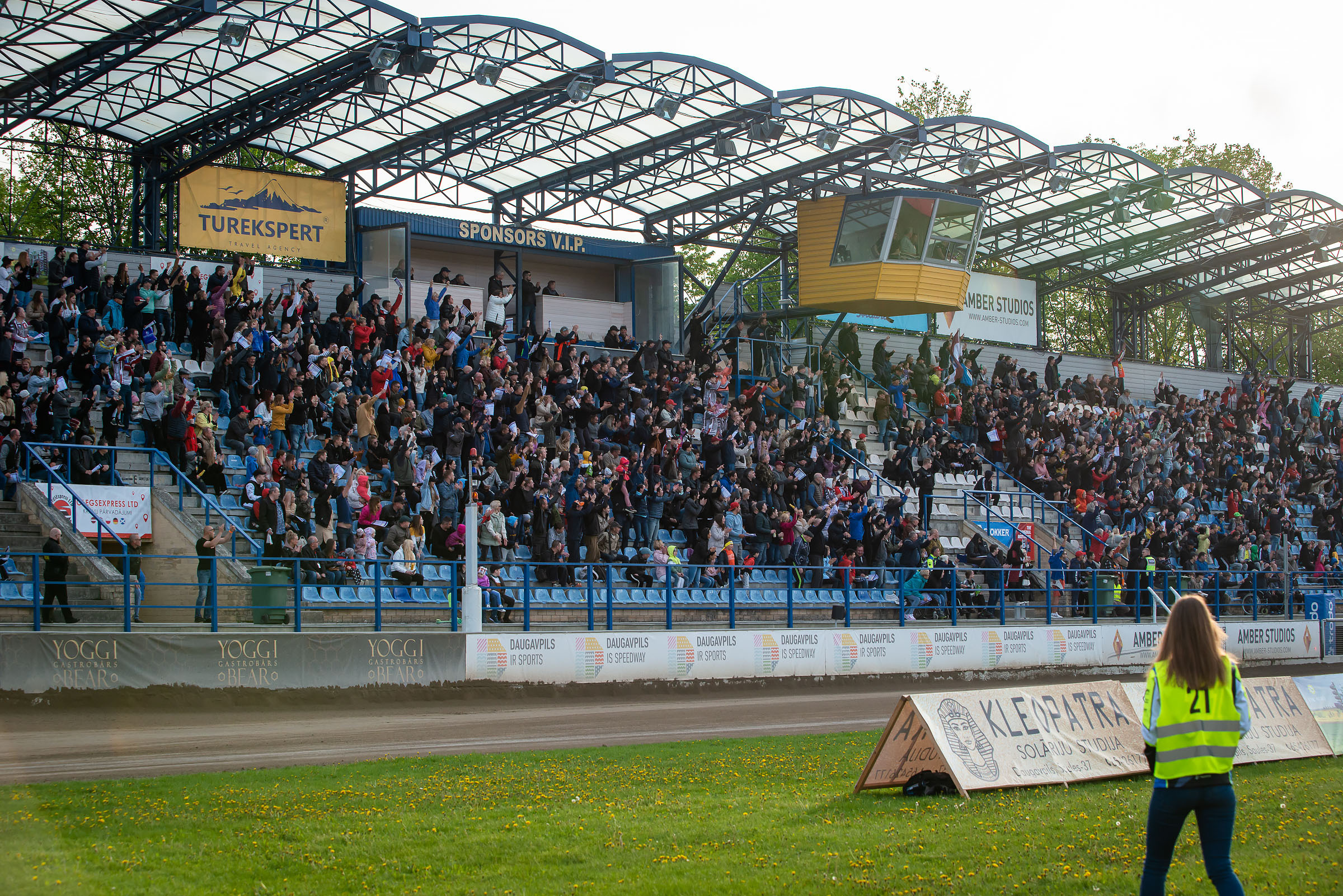 2022-05-22 / Optibet Lokomotivem Daugavpils - Metalika Recycling Kolejarz Rawicz. Fotogrāfs Romualds Rubenis un Artemijs Stašāns