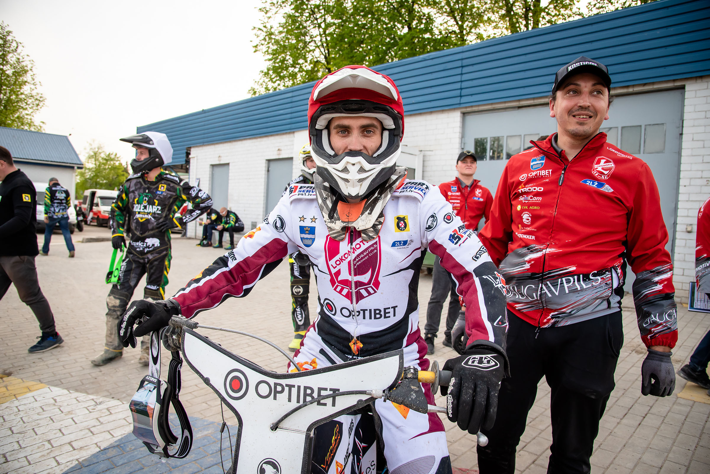 2022-05-22 / Optibet Lokomotivem Daugavpils - Metalika Recycling Kolejarz Rawicz. Fotogrāfs Romualds Rubenis un Artemijs Stašāns