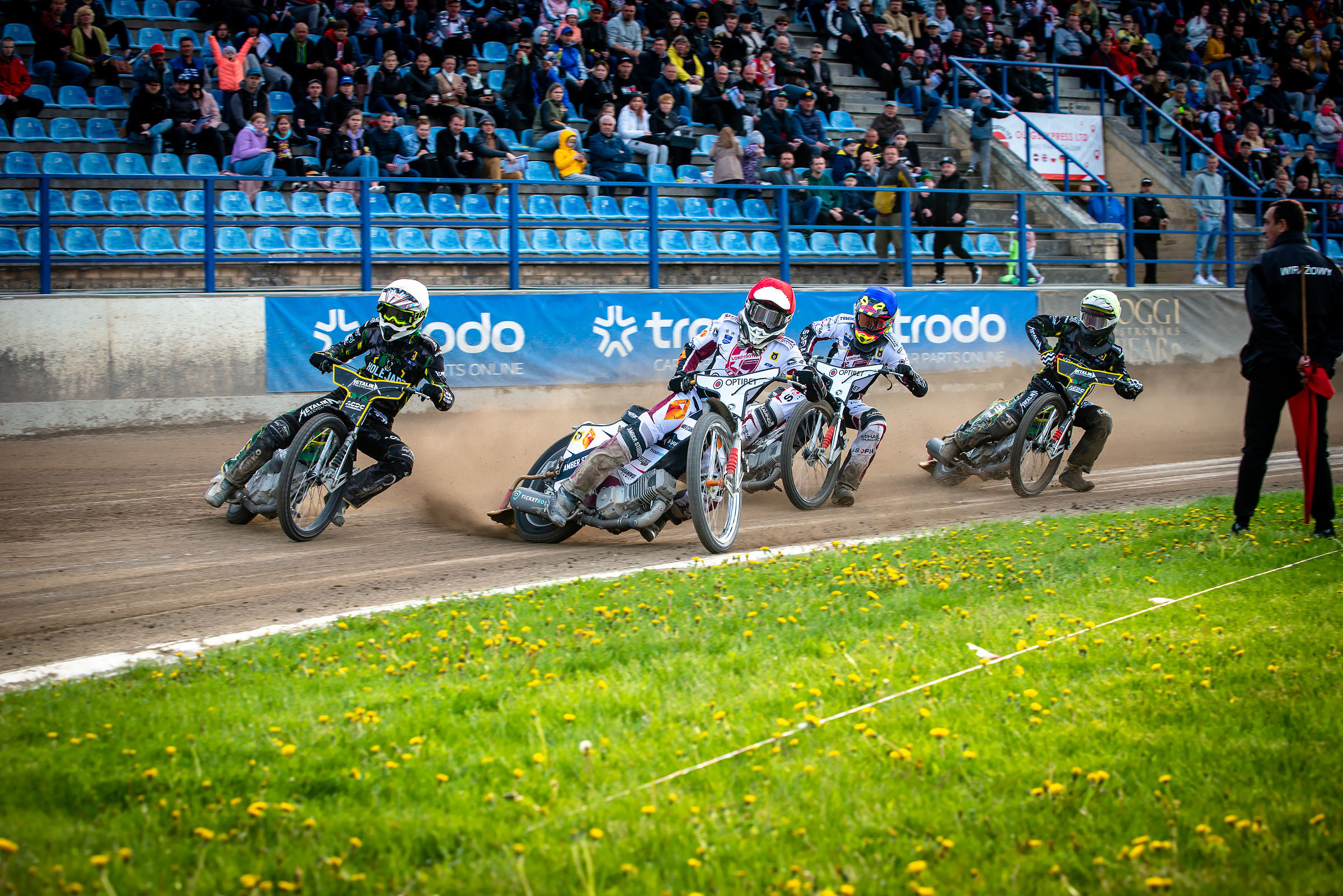 2022-05-22 / Optibet Lokomotivem Daugavpils - Metalika Recycling Kolejarz Rawicz. Fotogrāfs Romualds Rubenis un Artemijs Stašāns