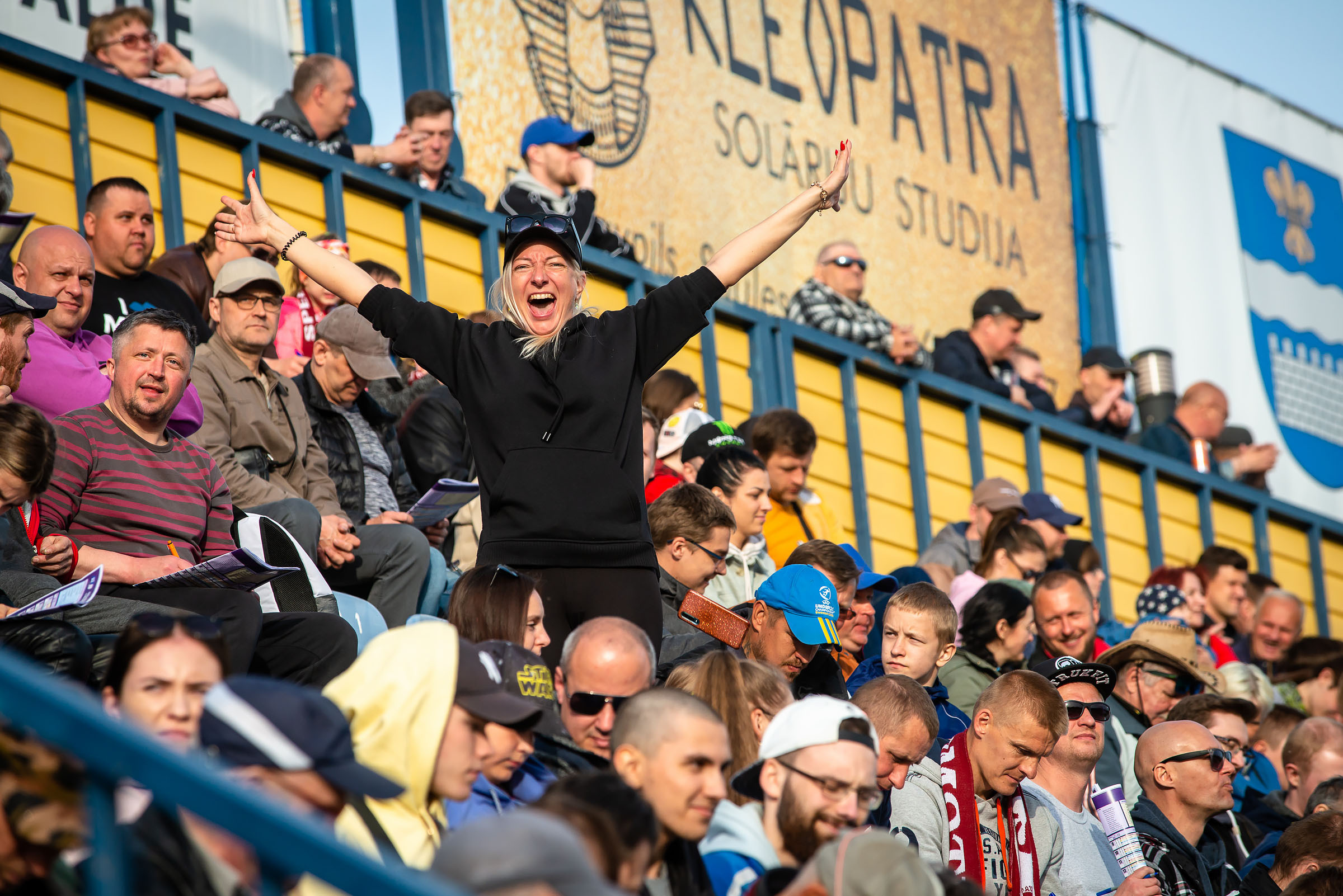 2022-05-22 / Optibet Lokomotivem Daugavpils - Metalika Recycling Kolejarz Rawicz. Fotogrāfs Romualds Rubenis un Artemijs Stašāns