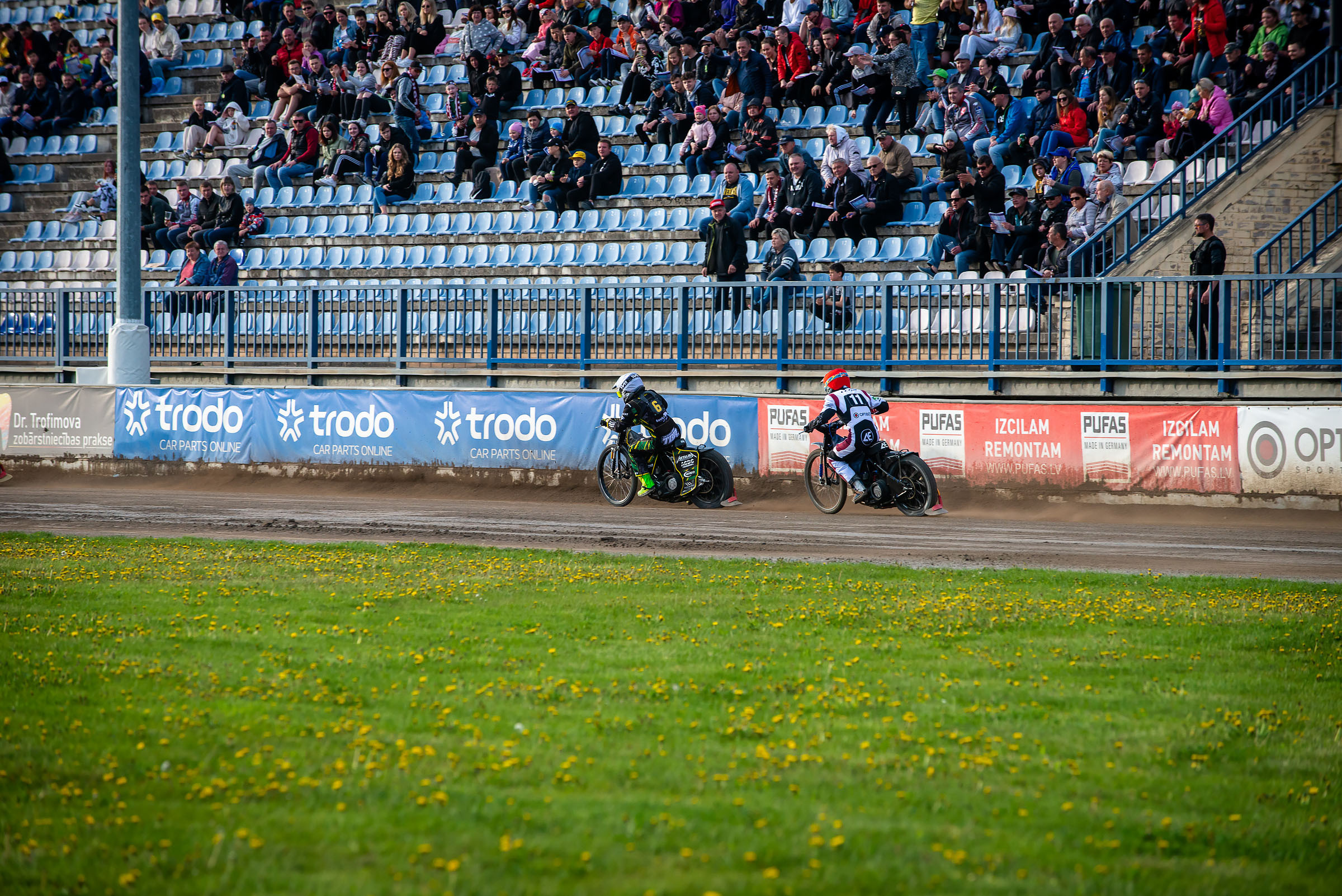 2022-05-22 / Optibet Lokomotivem Daugavpils - Metalika Recycling Kolejarz Rawicz. Fotogrāfs Romualds Rubenis un Artemijs Stašāns