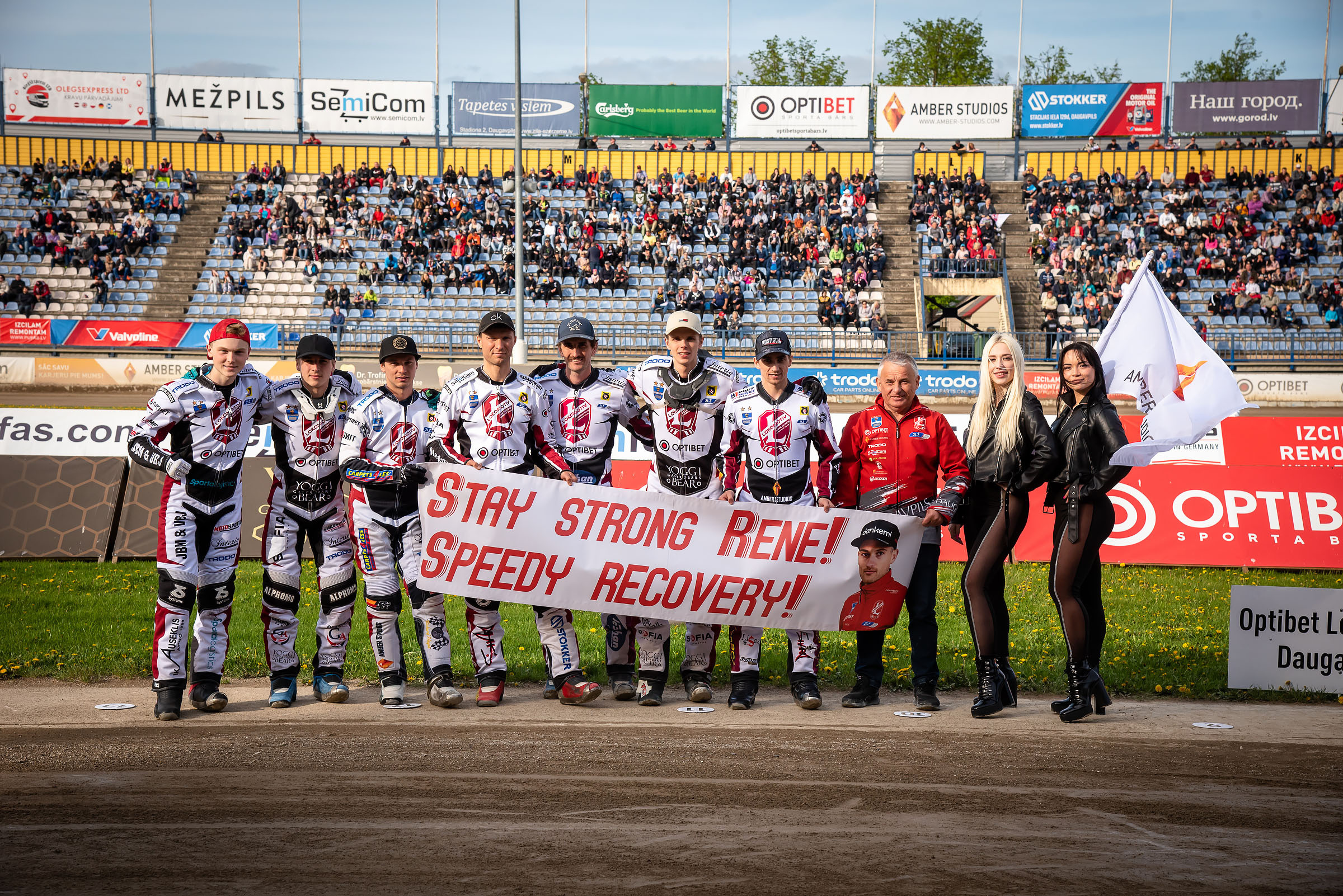 2022-05-22 / Optibet Lokomotivem Daugavpils - Metalika Recycling Kolejarz Rawicz. Fotogrāfs Romualds Rubenis un Artemijs Stašāns