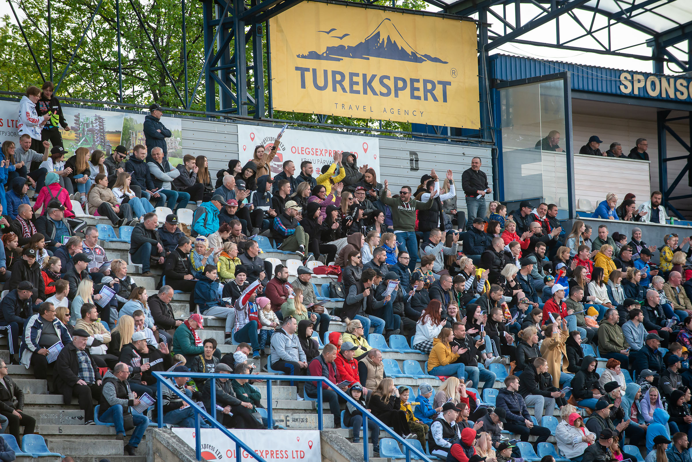 2022-05-22 / Optibet Lokomotivem Daugavpils - Metalika Recycling Kolejarz Rawicz. Fotogrāfs Romualds Rubenis un Artemijs Stašāns