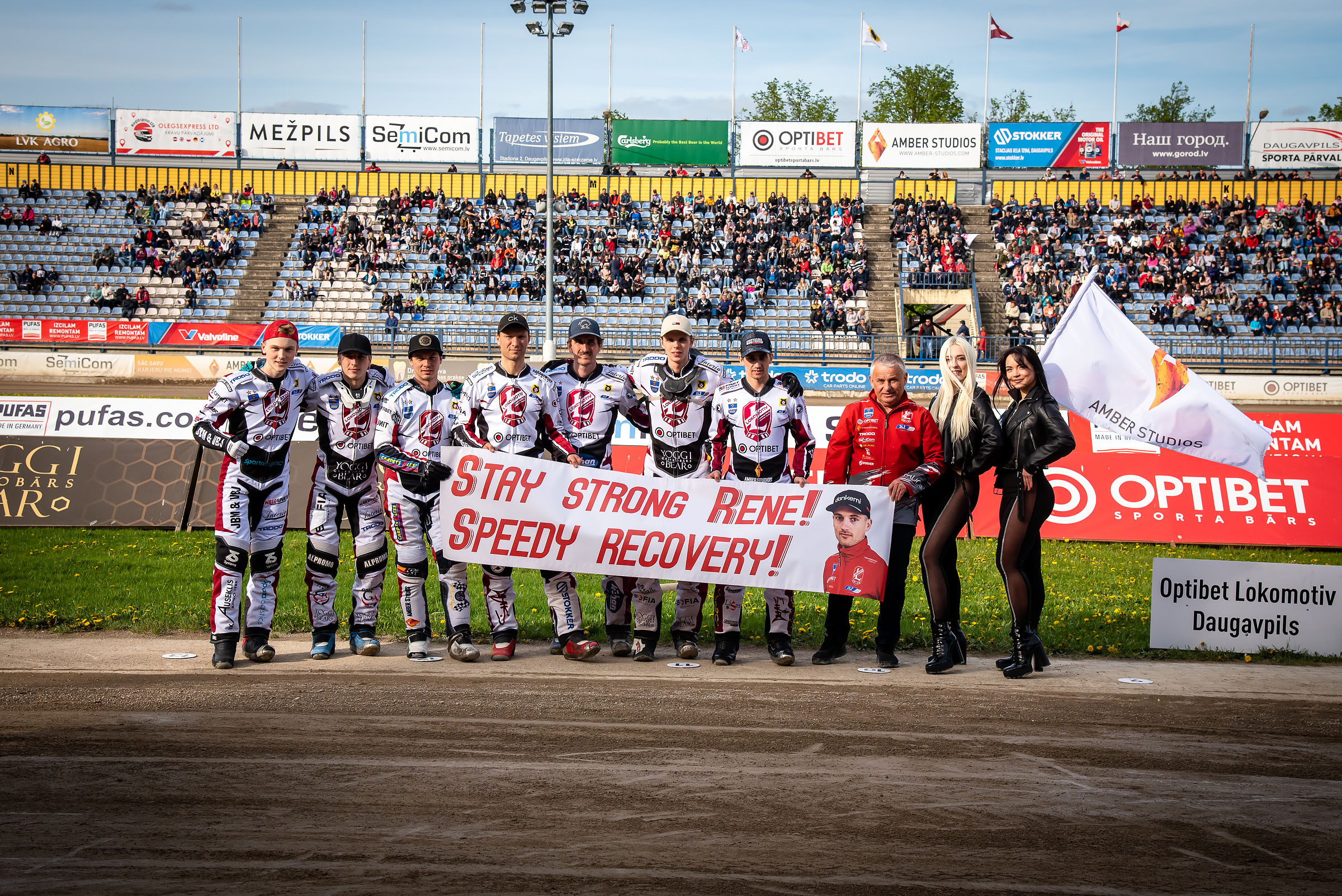 2022-05-22 / Optibet Lokomotivem Daugavpils - Metalika Recycling Kolejarz Rawicz. Fotogrāfs Romualds Rubenis un Artemijs Stašāns