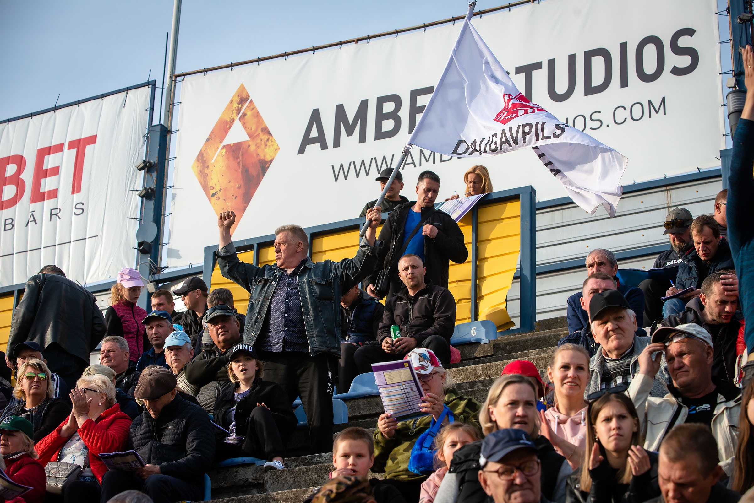 2022-05-22 / Optibet Lokomotivem Daugavpils - Metalika Recycling Kolejarz Rawicz. Fotogrāfs Romualds Rubenis un Artemijs Stašāns