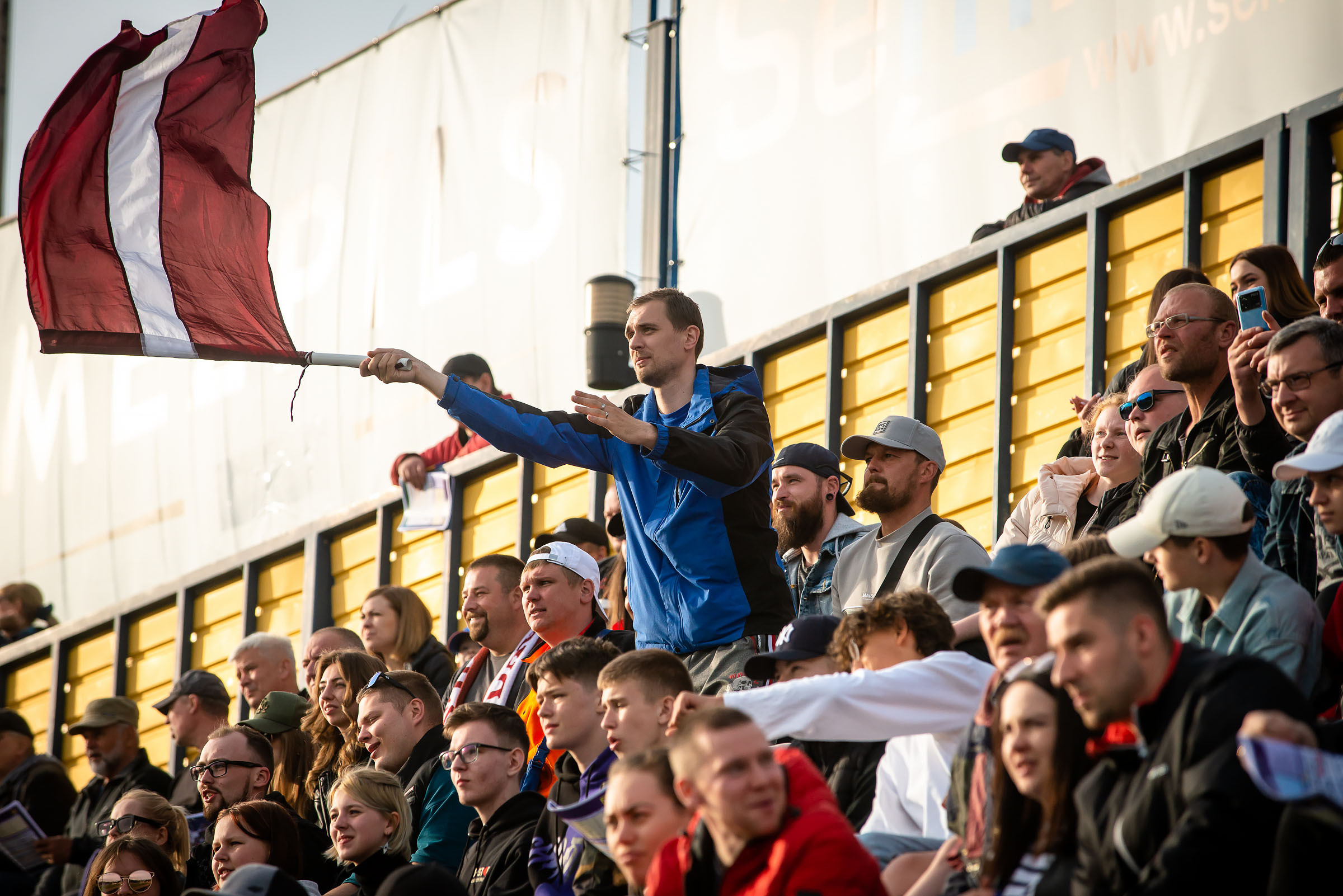 2022-05-22 / Optibet Lokomotivem Daugavpils - Metalika Recycling Kolejarz Rawicz. Fotogrāfs Romualds Rubenis un Artemijs Stašāns