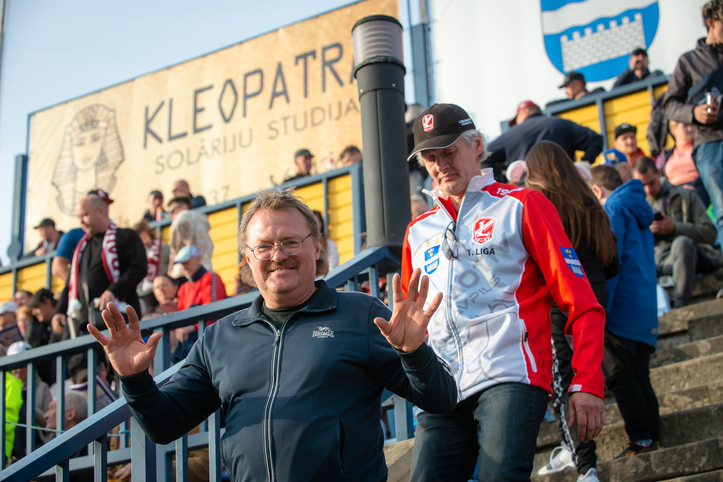 2022-05-22 / Optibet Lokomotivem Daugavpils - Metalika Recycling Kolejarz Rawicz. Fotogrāfs Romualds Rubenis un Artemijs Stašāns