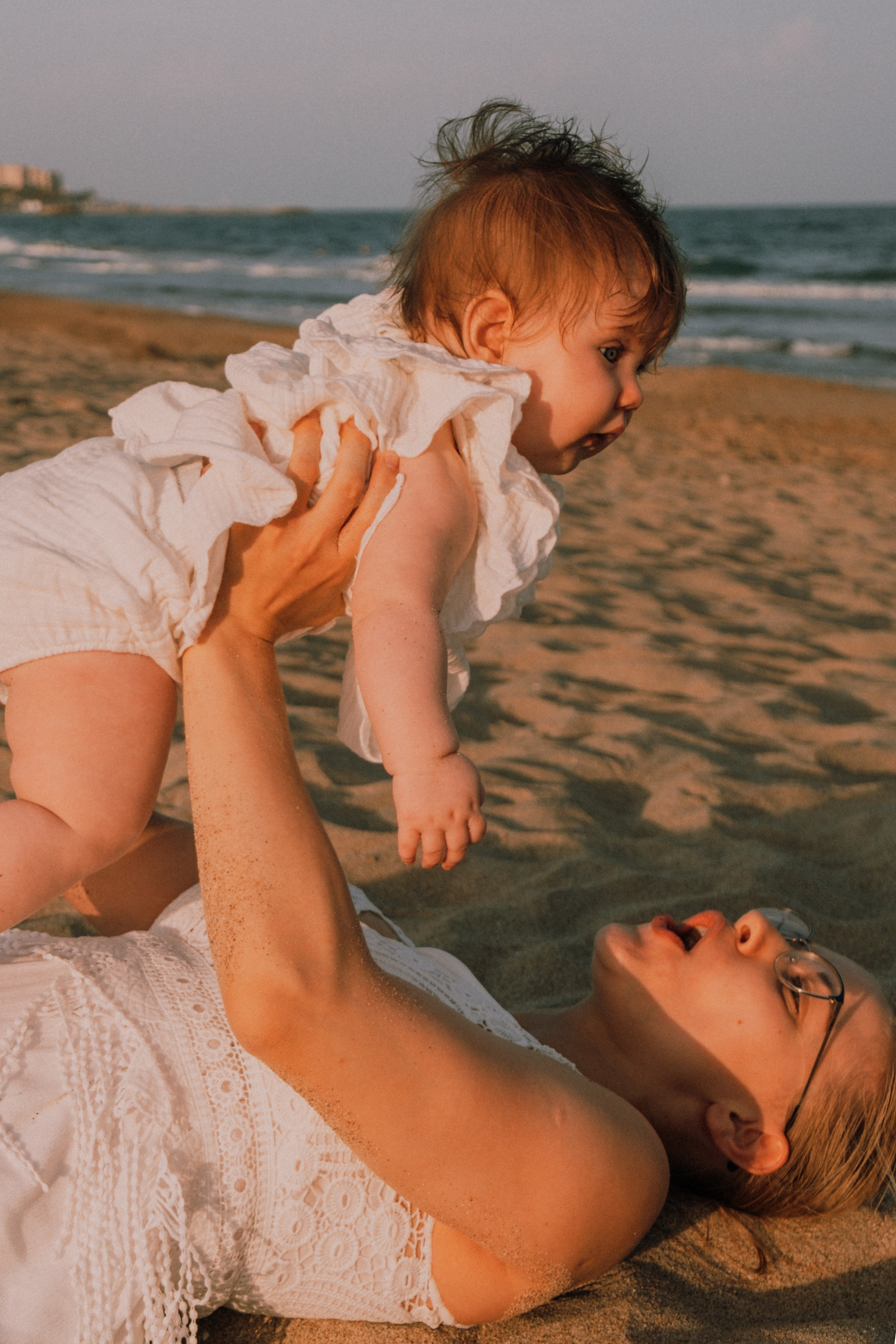 Семейная фотосессия на пляже. Профессиональная фотосъемка в Калафелле — Елена Медведева