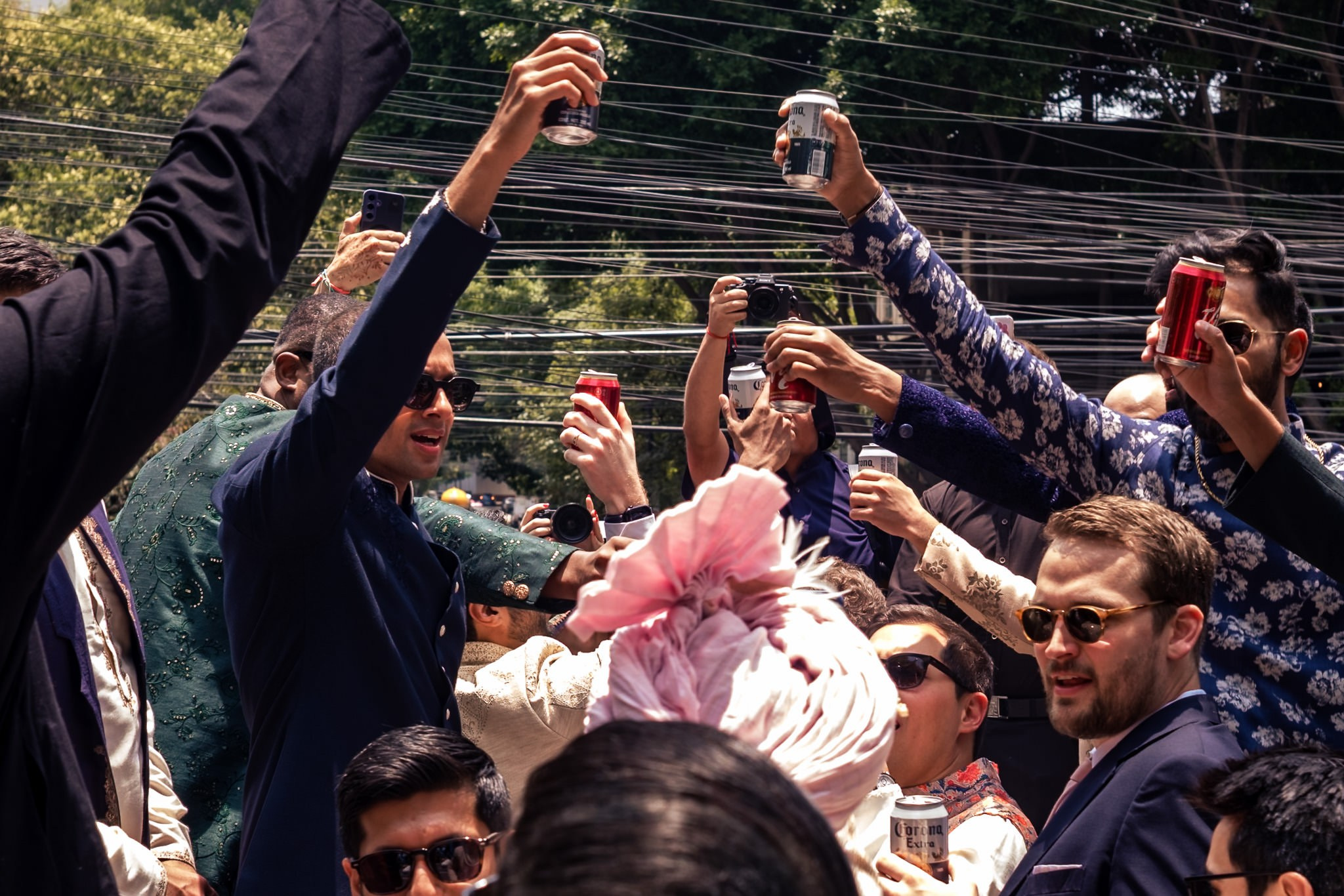 Aagya & Kishore. Wedding and family photographer in Mexico City