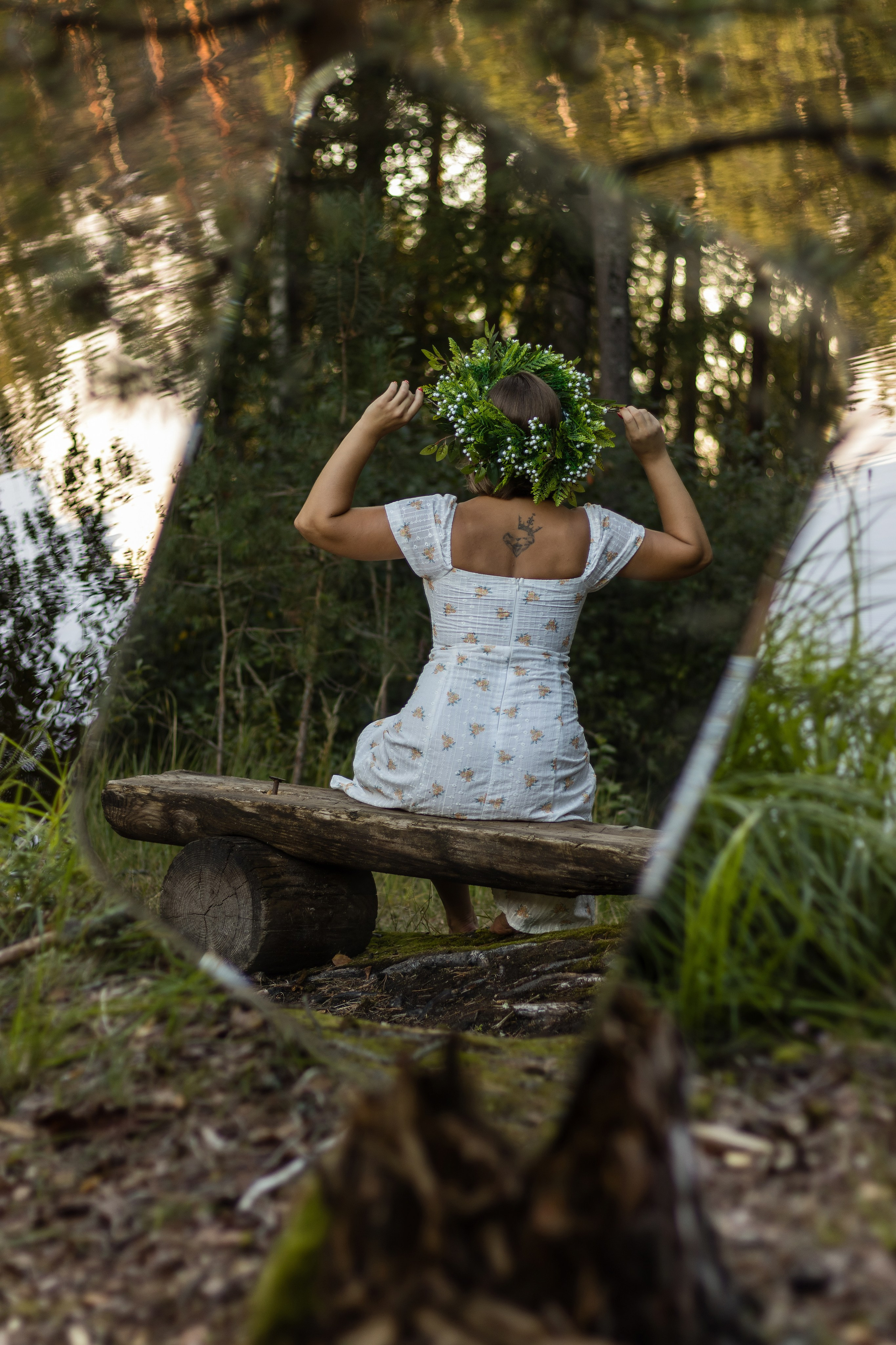 Фотосессия с зеркалом