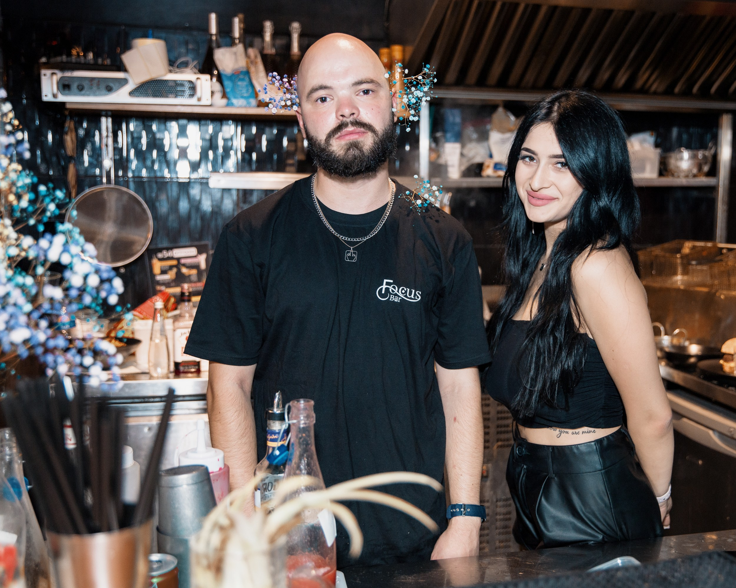 Контентная съемка для бара Focus. Портретный и репортажный фотограф в Израиле Рома Бирман