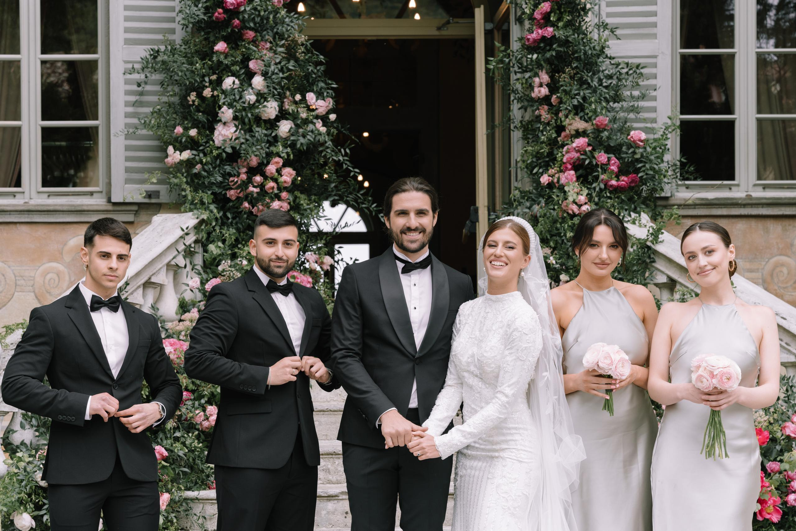 Villa Canton, Italy| Serena&David intimate wedding ceremony and reception. London Wedding Photographer|Natasha Ferreira