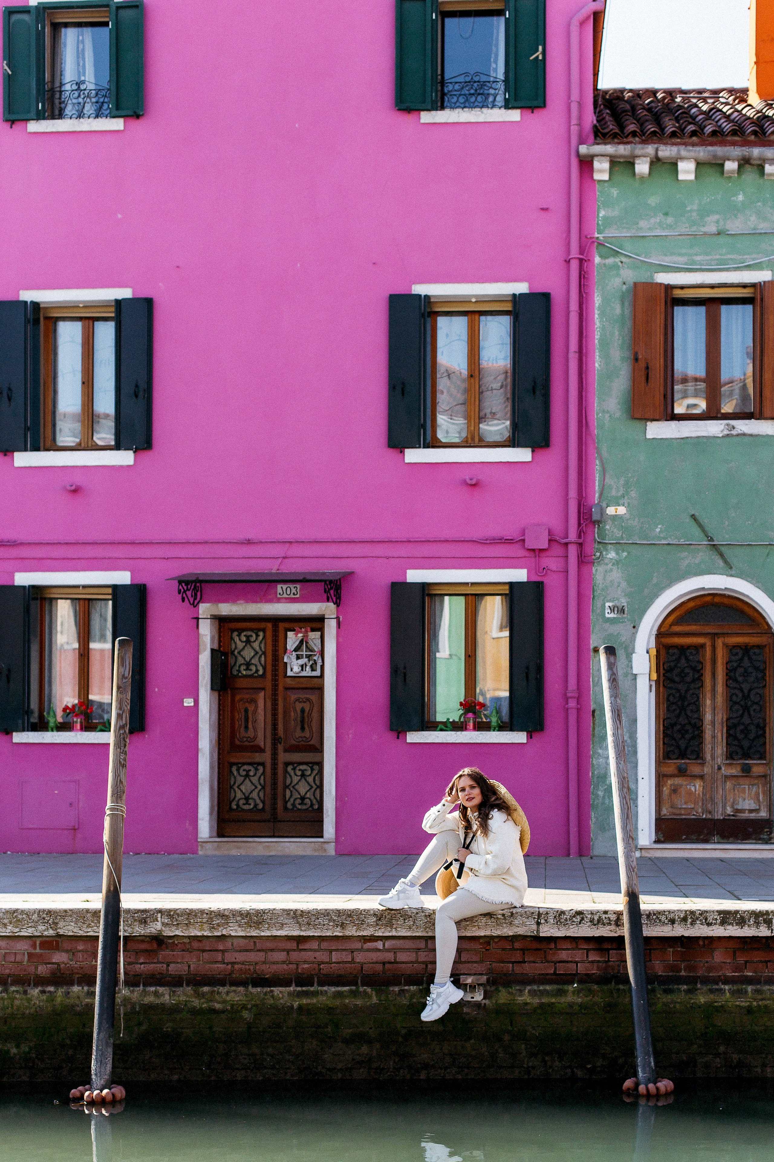 Olga in Burano island