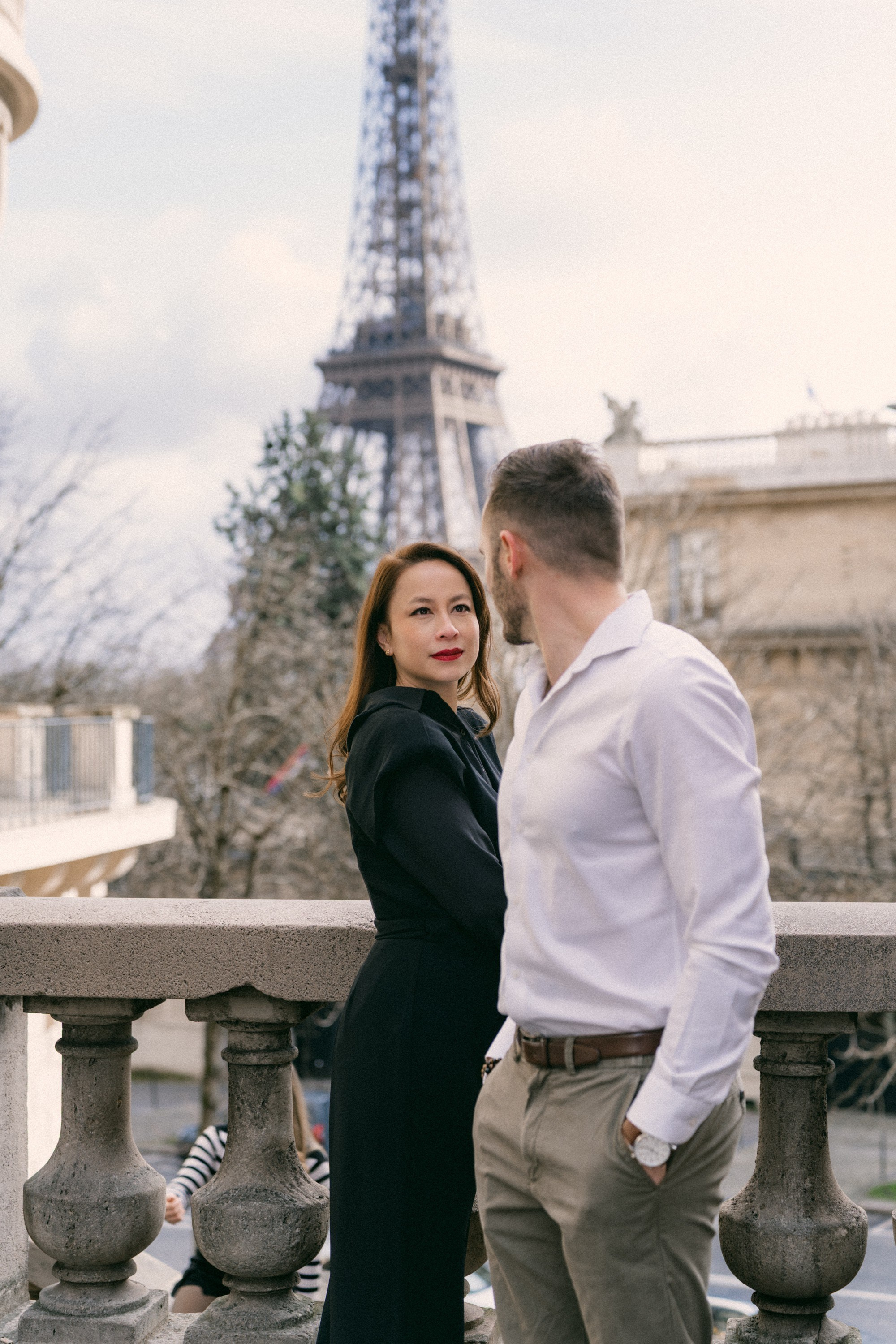 Love Story: Eiffel Tower. Paris Photographer & Videographer