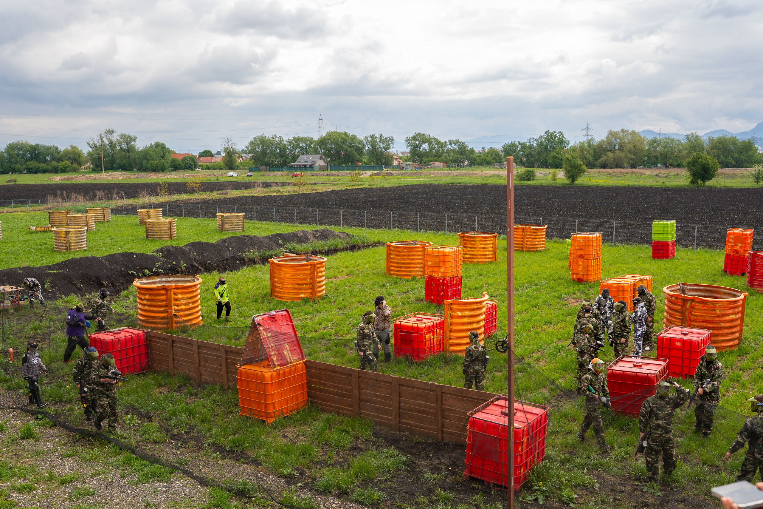 Deschidere Arena Paintball Brasov. Adelinne