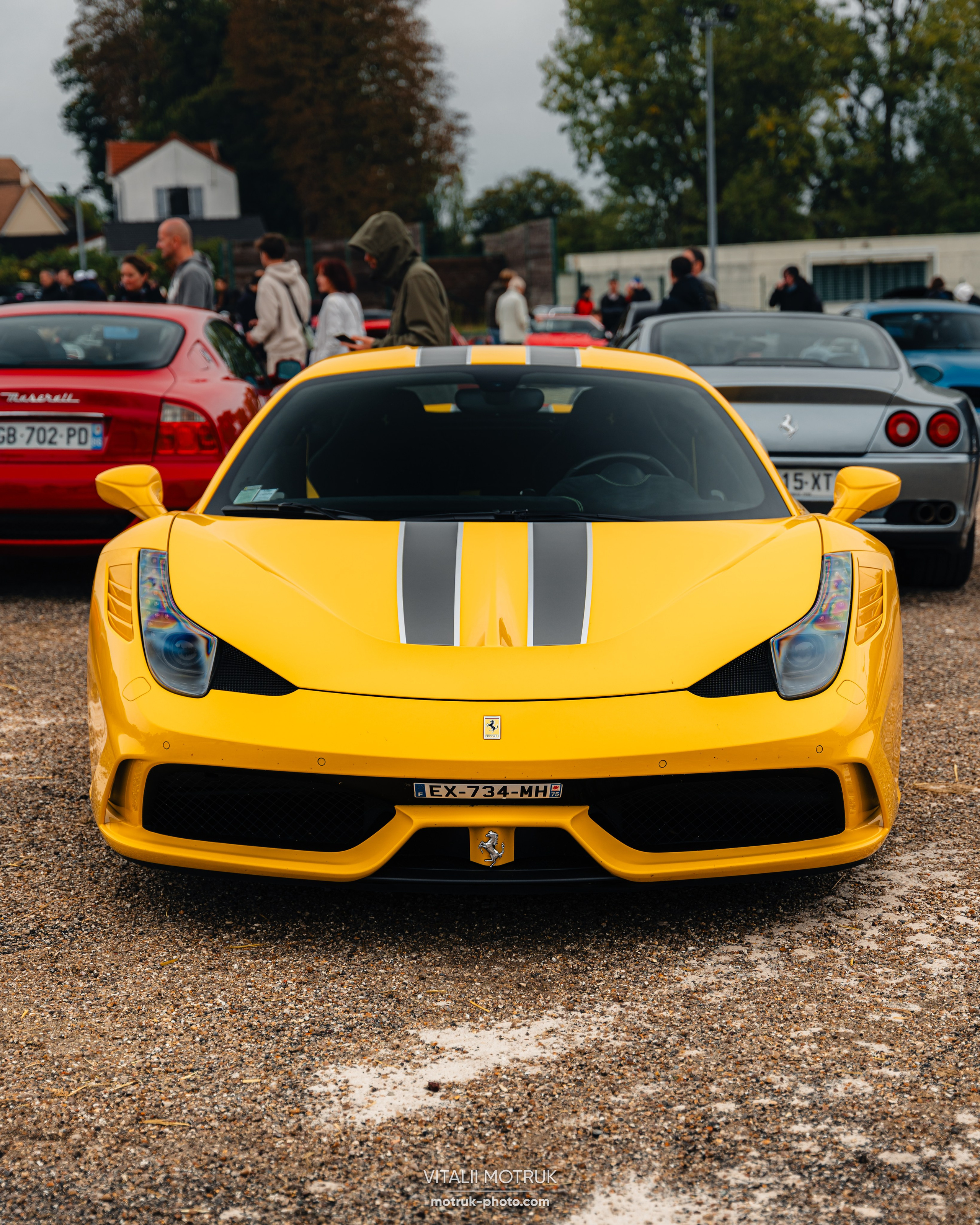 Cars and Coffee 29 septembre 2024. Photographe de voitures à Paris — Vitalii Motruk