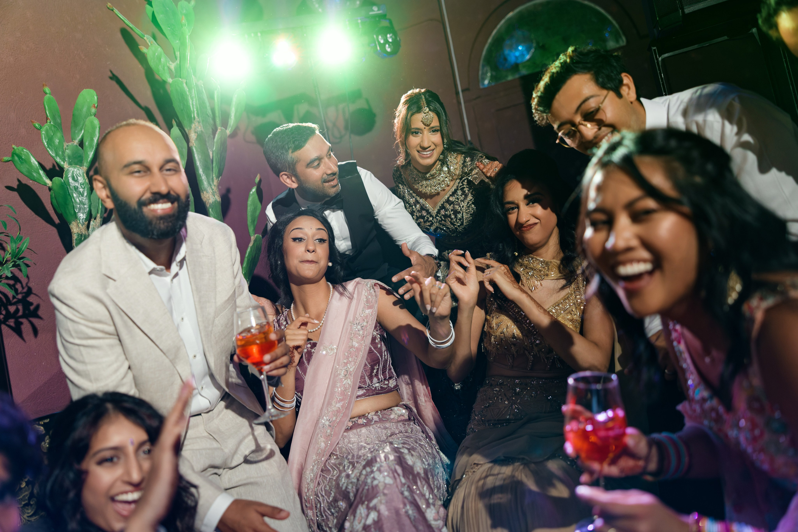 Indian wedding at Gran Villa Rosa, Barcelona