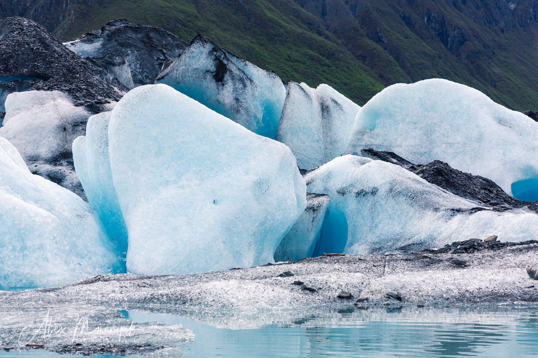 Magnificent Ice. Alaska on RV. Pet, Senior, Landscape, portrait studio, photographer in Miami and Sou