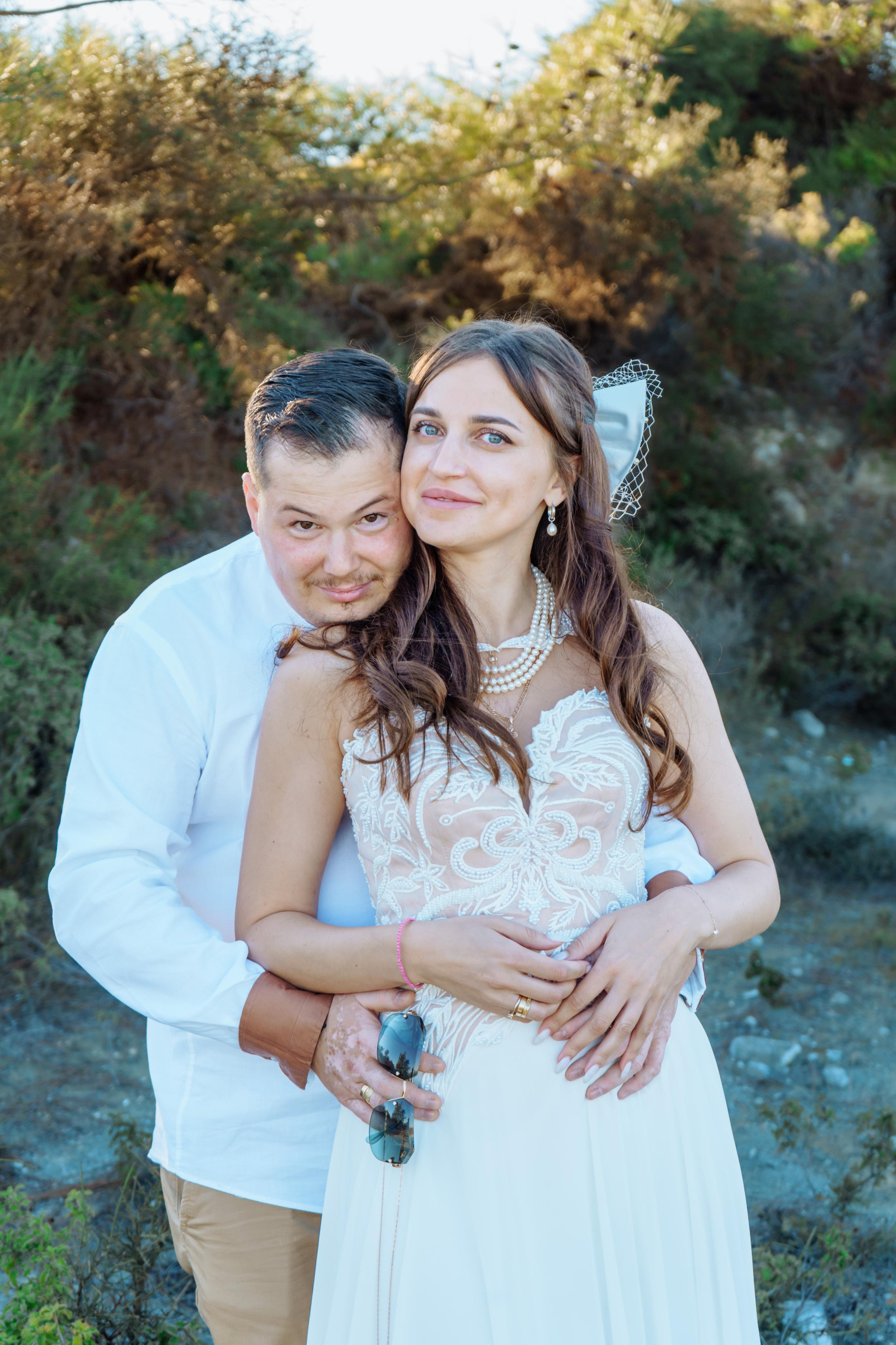 Jury and Kristina. Photographer in Cyprus