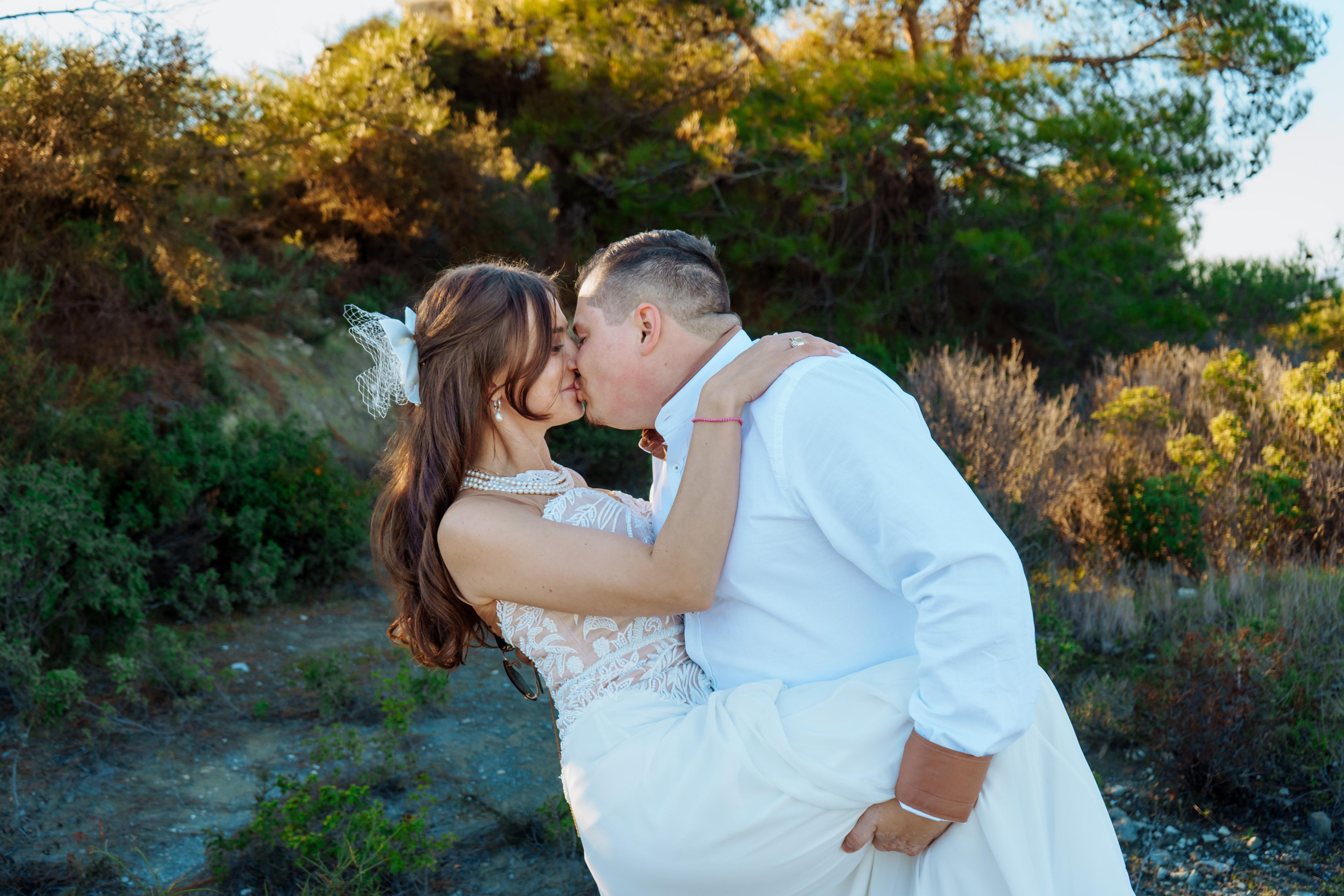 Jury and Kristina. Photographer in Cyprus