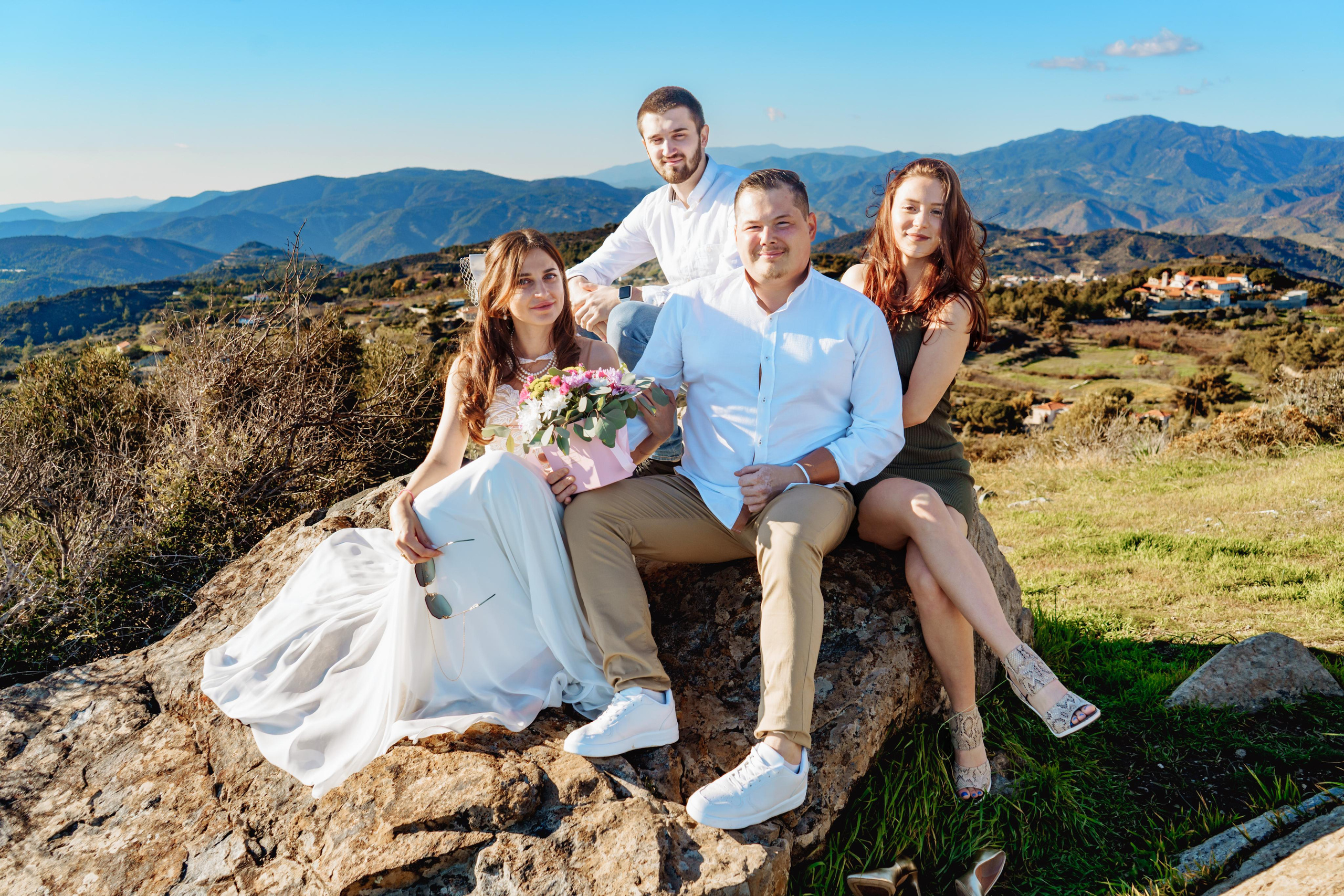 Jury and Kristina. Photographer in Cyprus