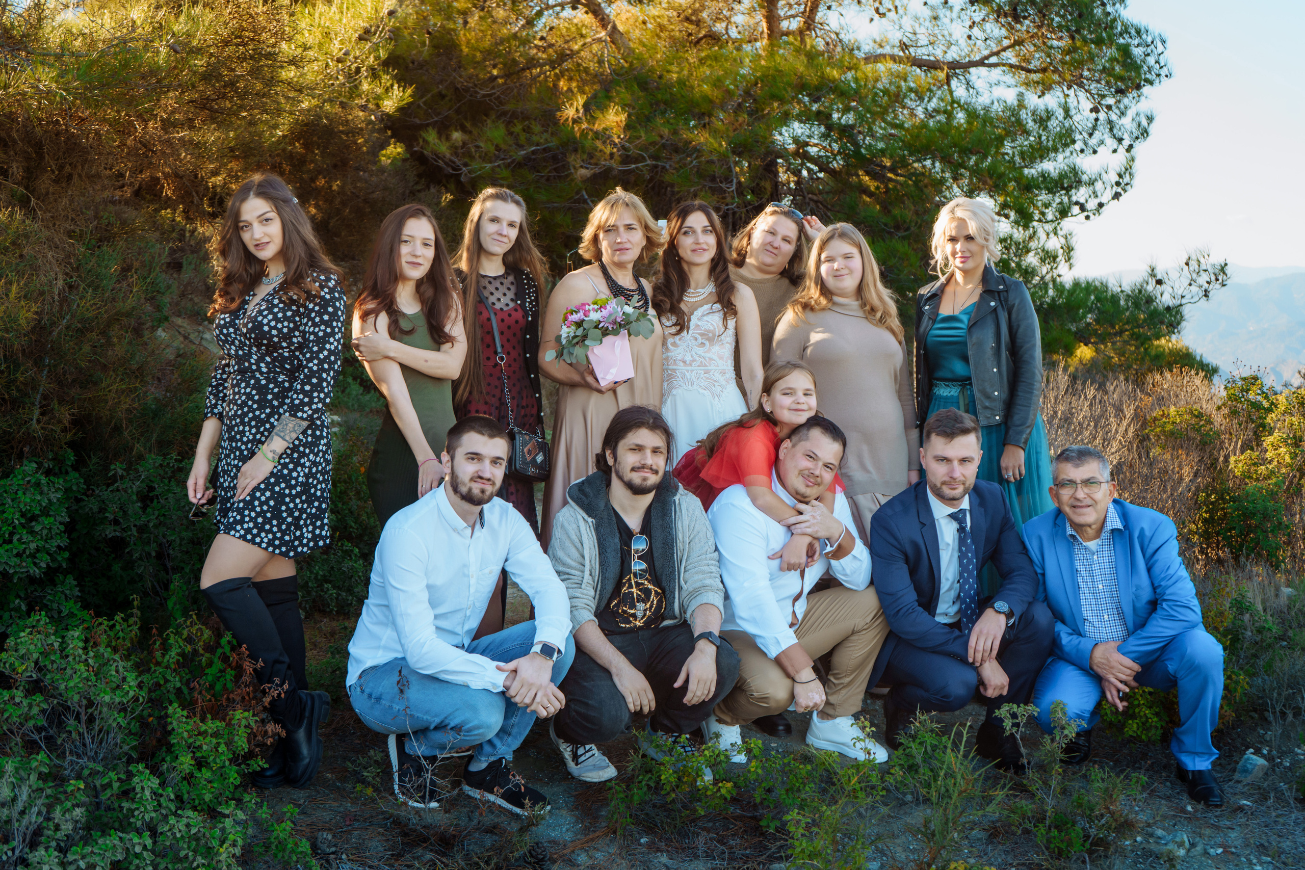 Jury and Kristina. Photographer in Cyprus