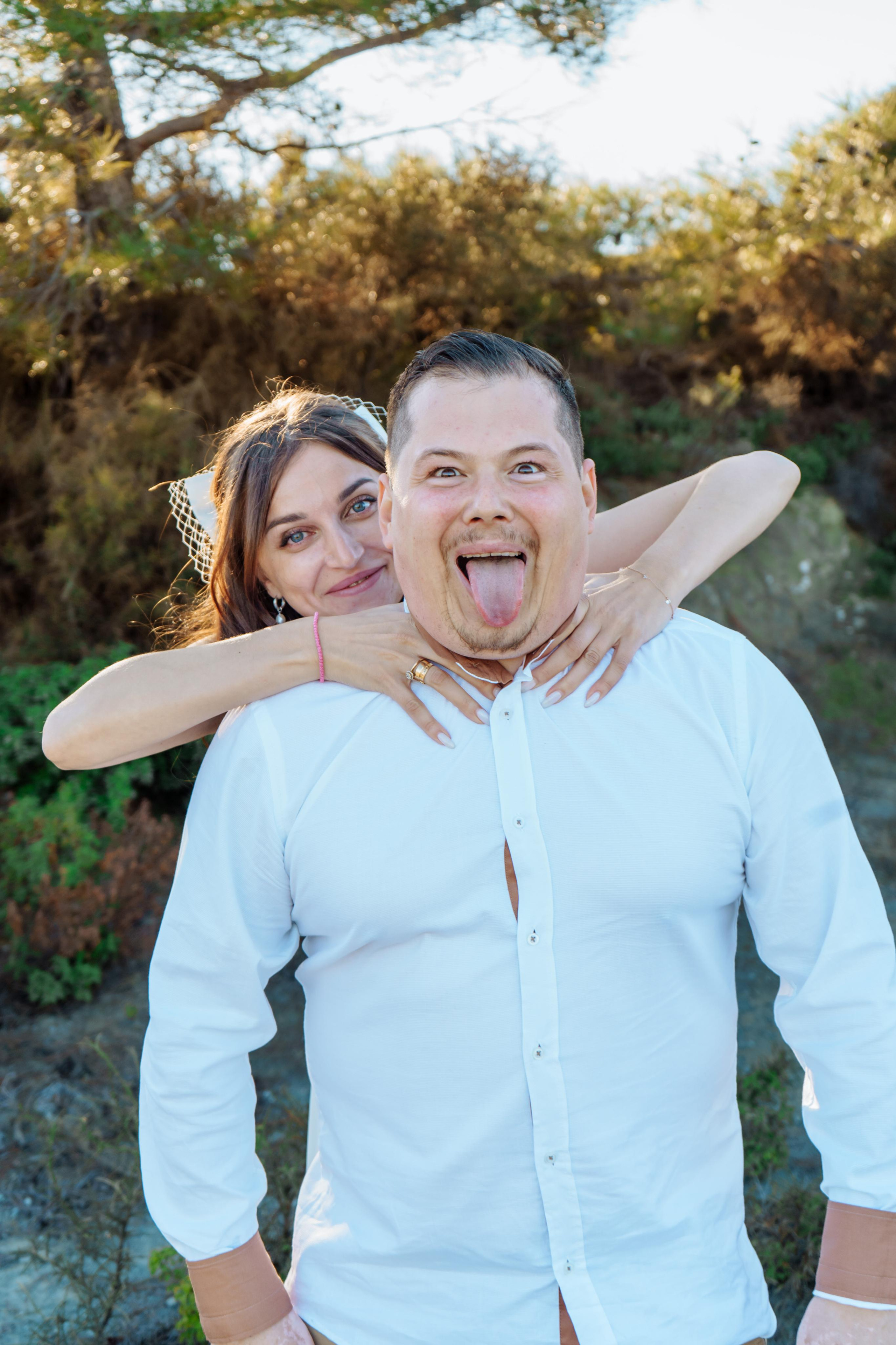 Jury and Kristina. Photographer in Cyprus