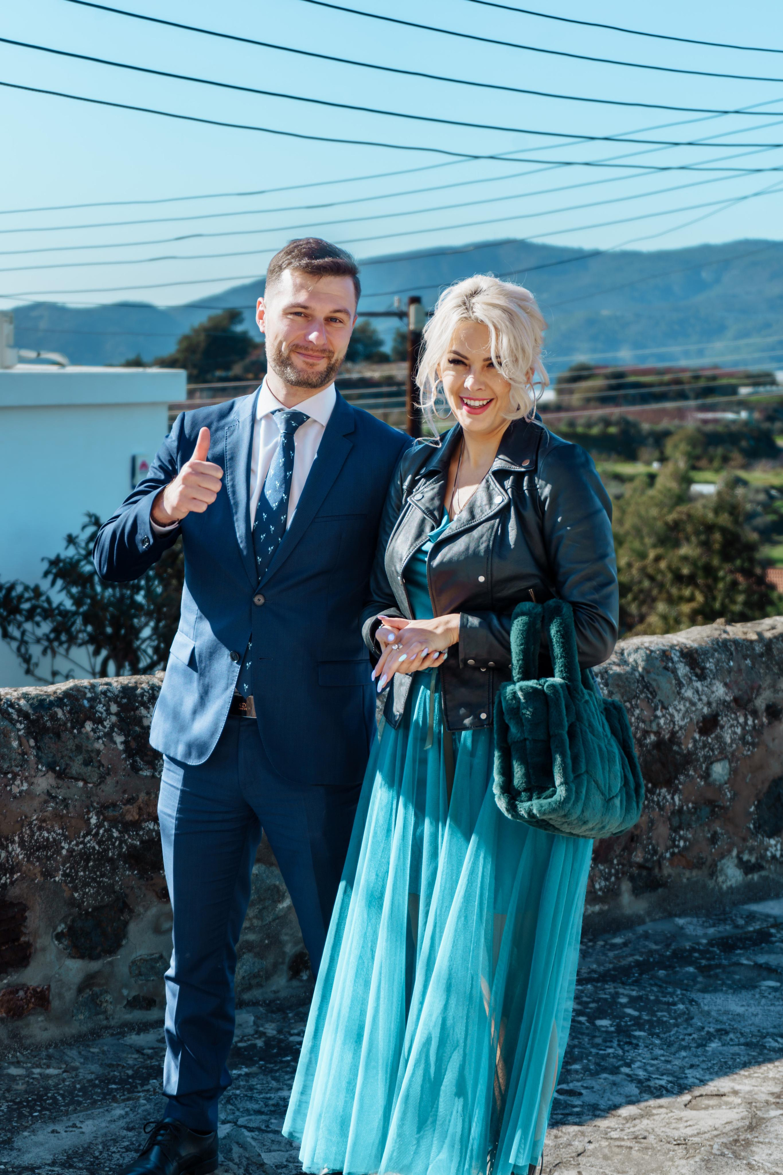 Jury and Kristina. Photographer in Cyprus