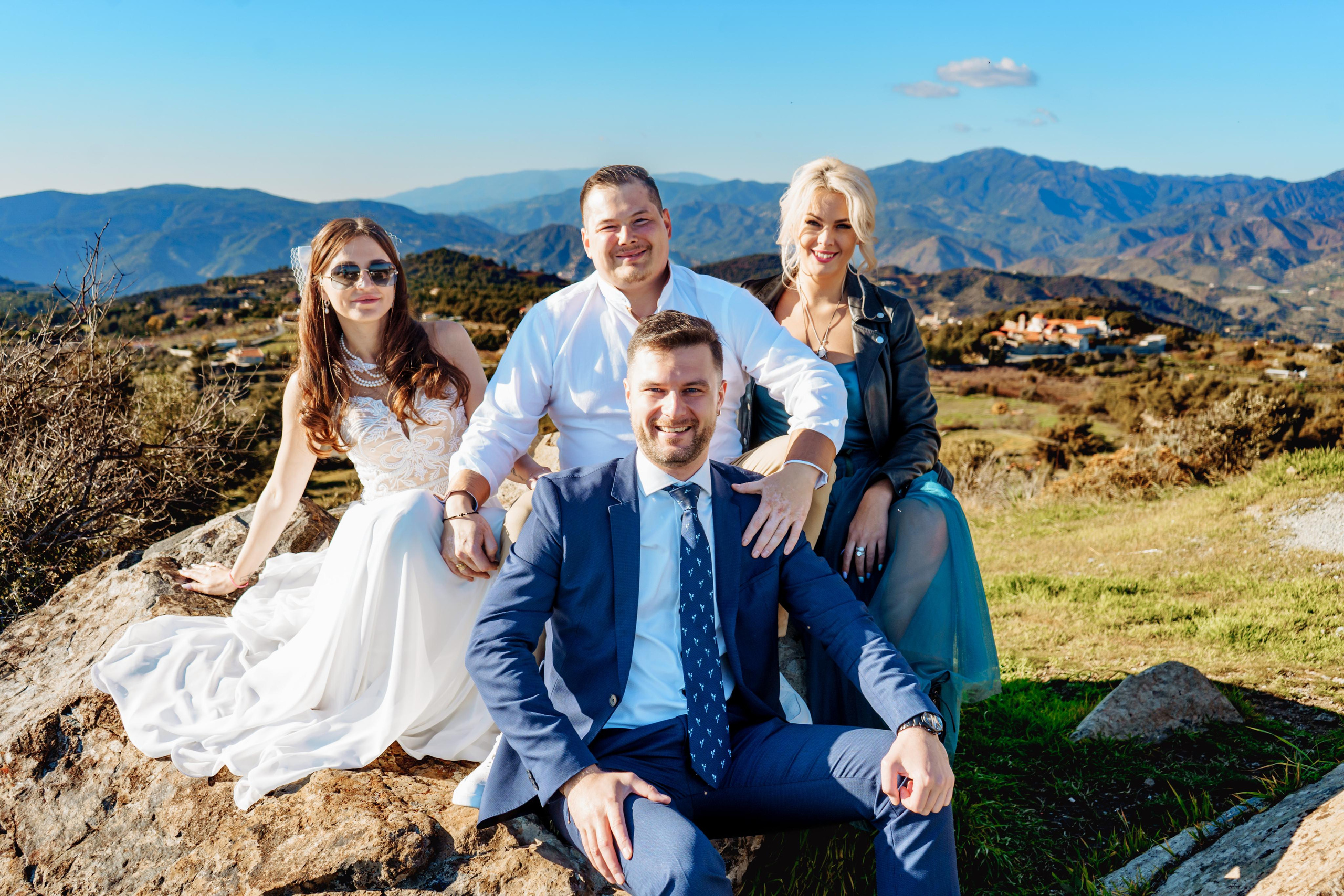 Jury and Kristina. Photographer in Cyprus